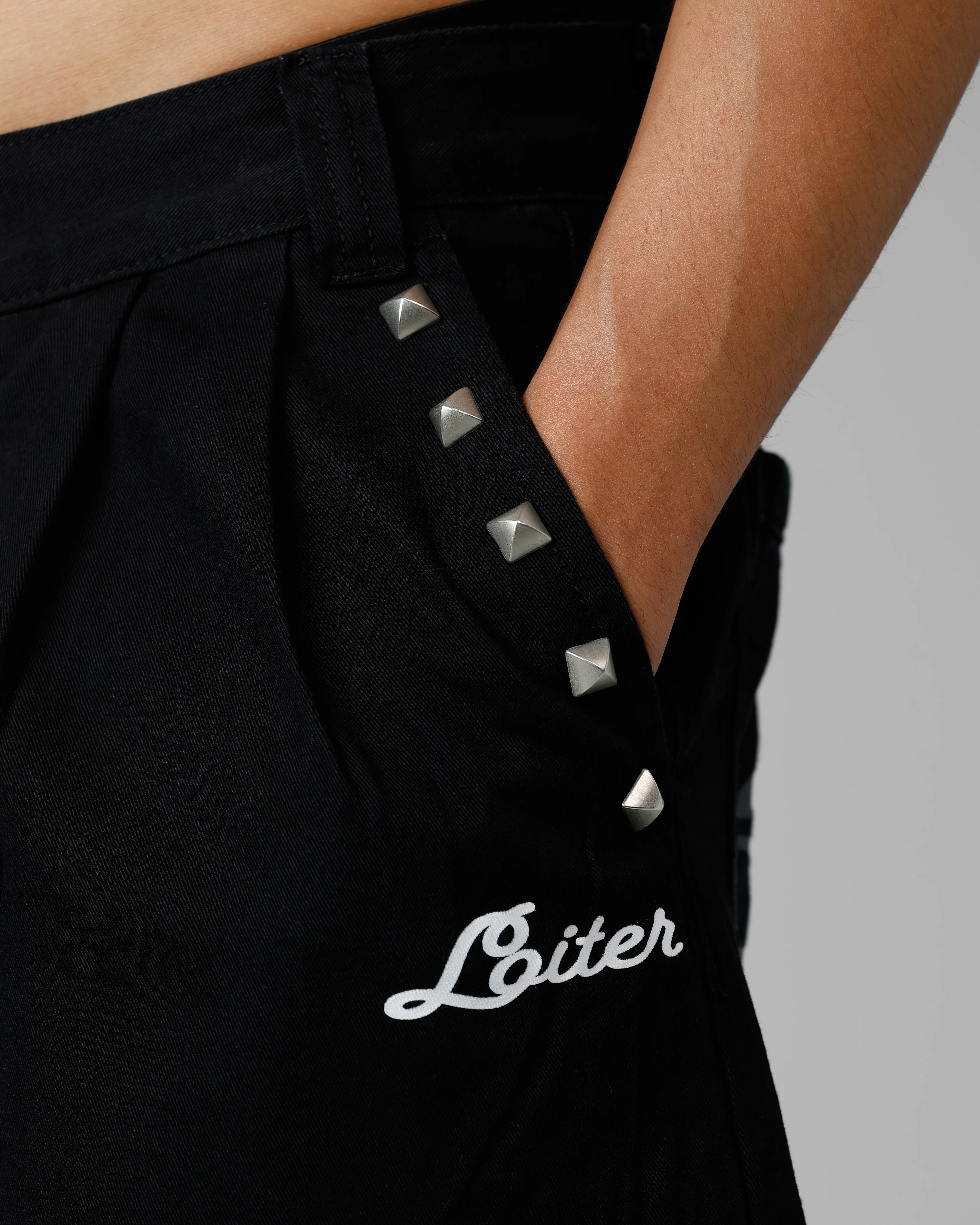 3 Quarter Shorts Black - Image 7