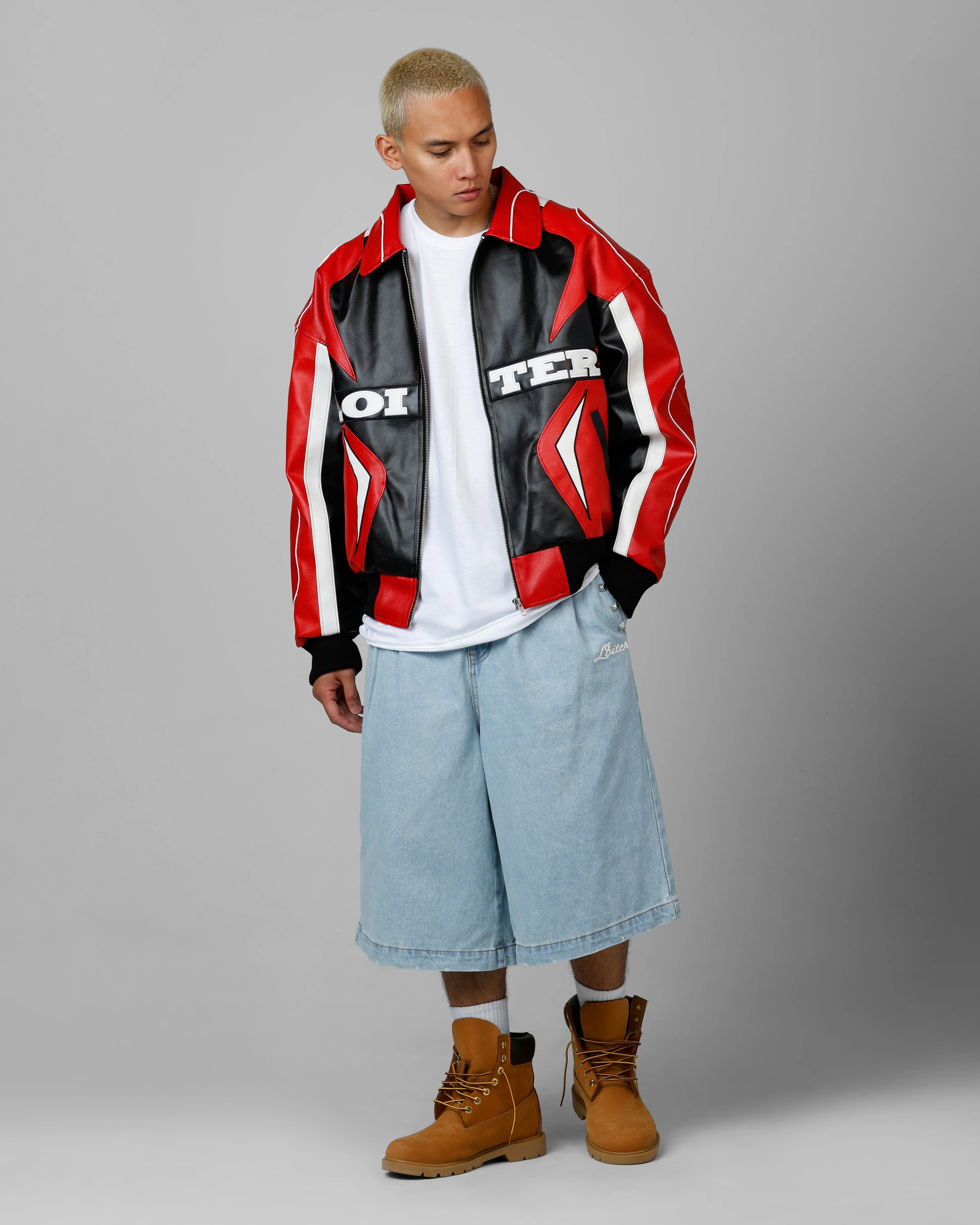 3 Quarter Shorts Light Wash - Image 2
