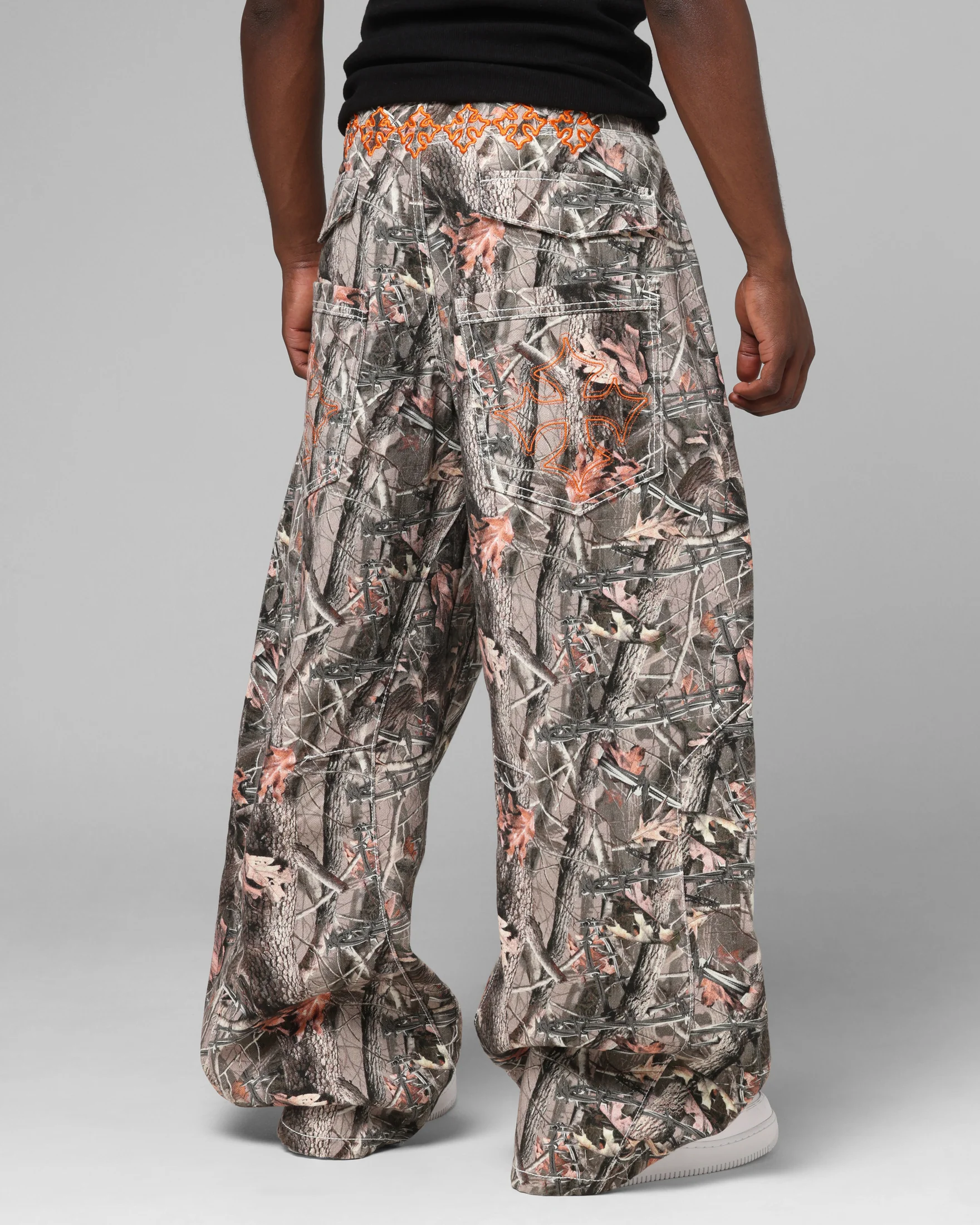 Loiter Biker Raver Jeans Real Tree Camo - Image 5
