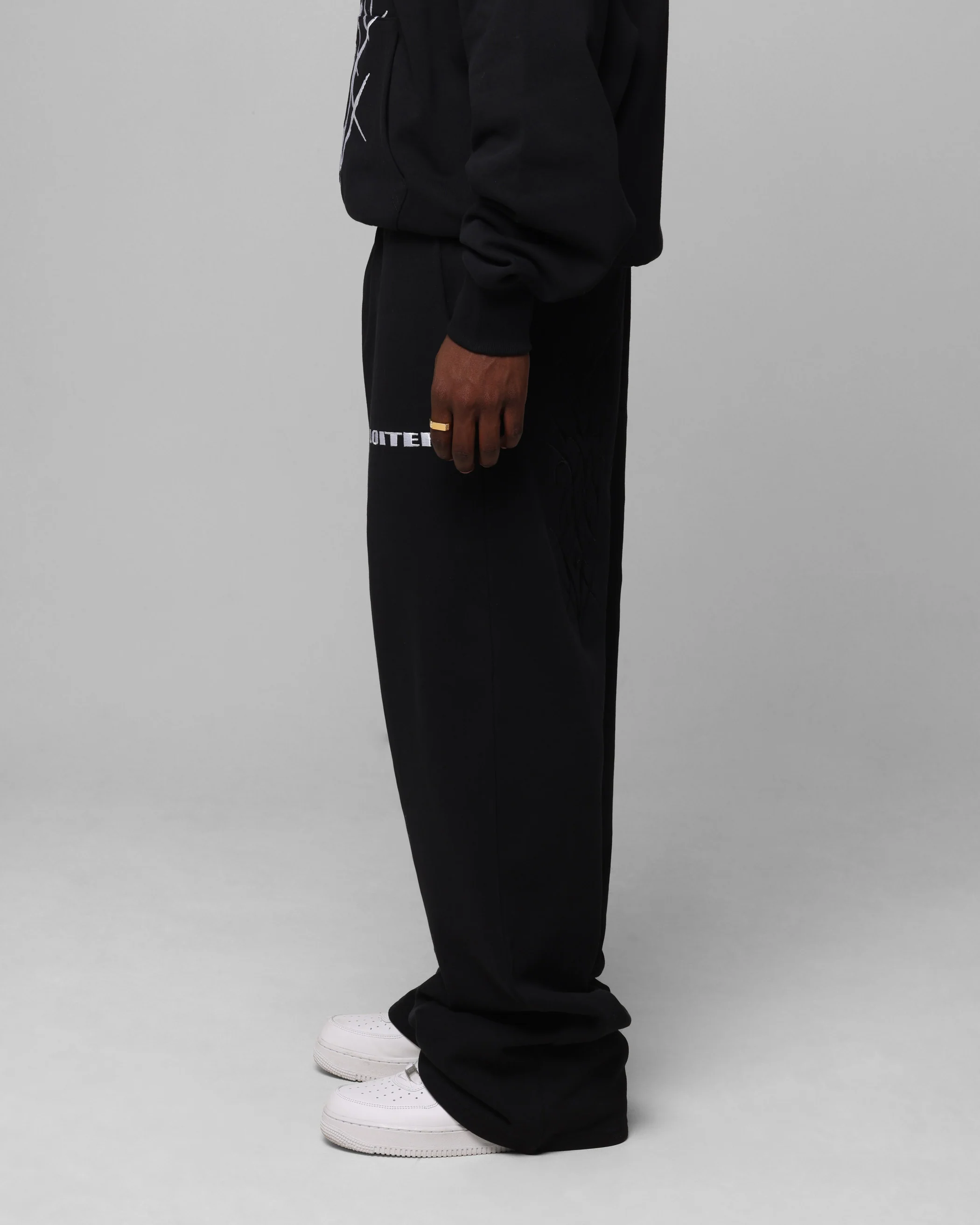 Loiter Blood Born Track Pants Black - Image 5