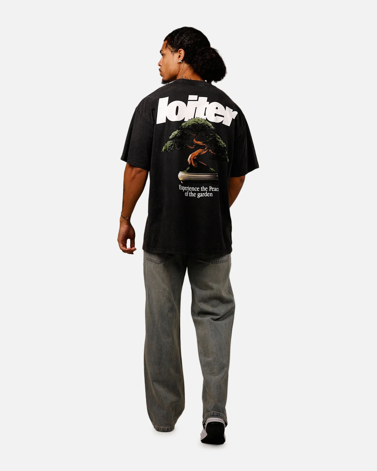 Bonsai T-Shirt Black Acidwash - Image 6