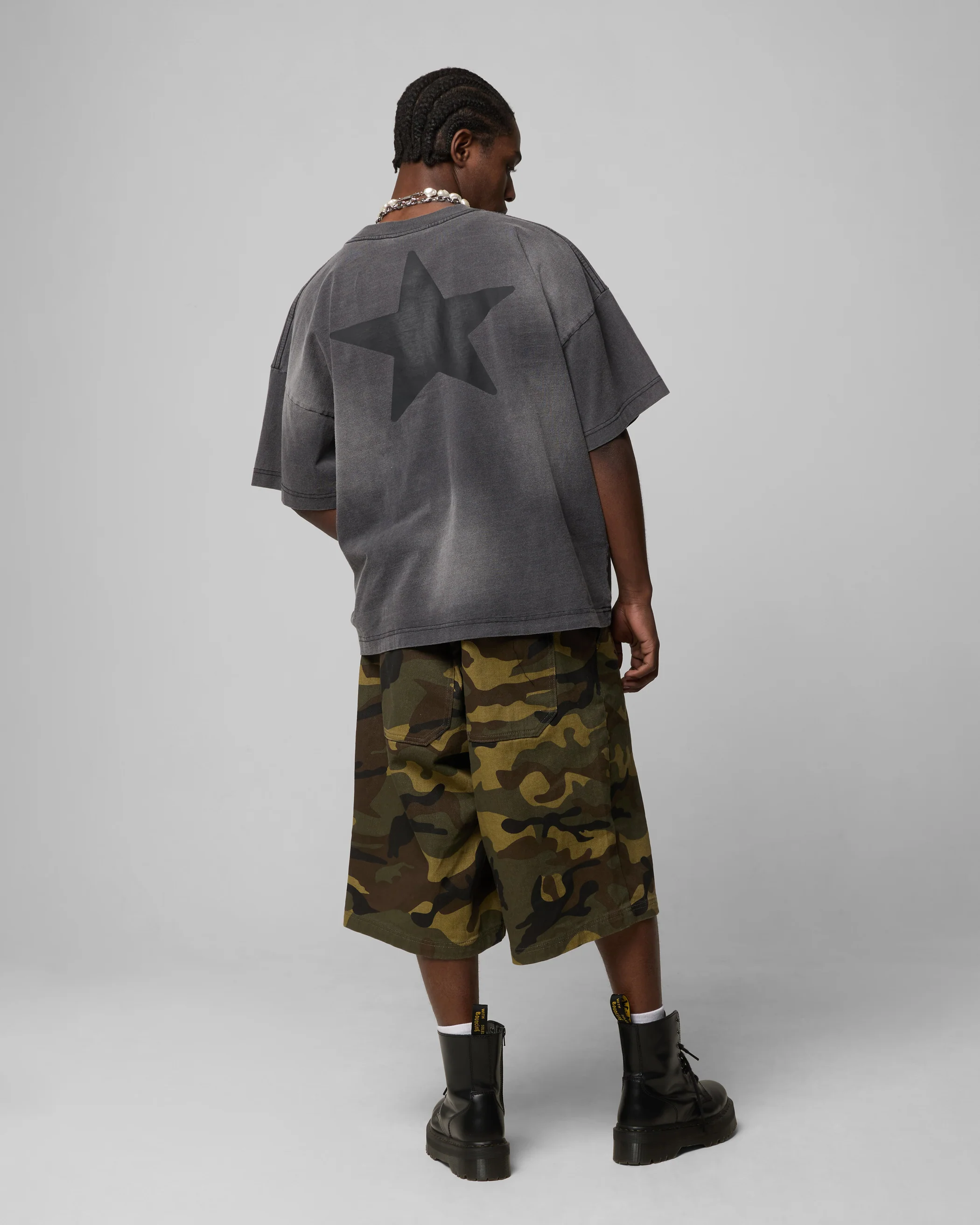 Celestial T-Shirt Charcoal - Image 3