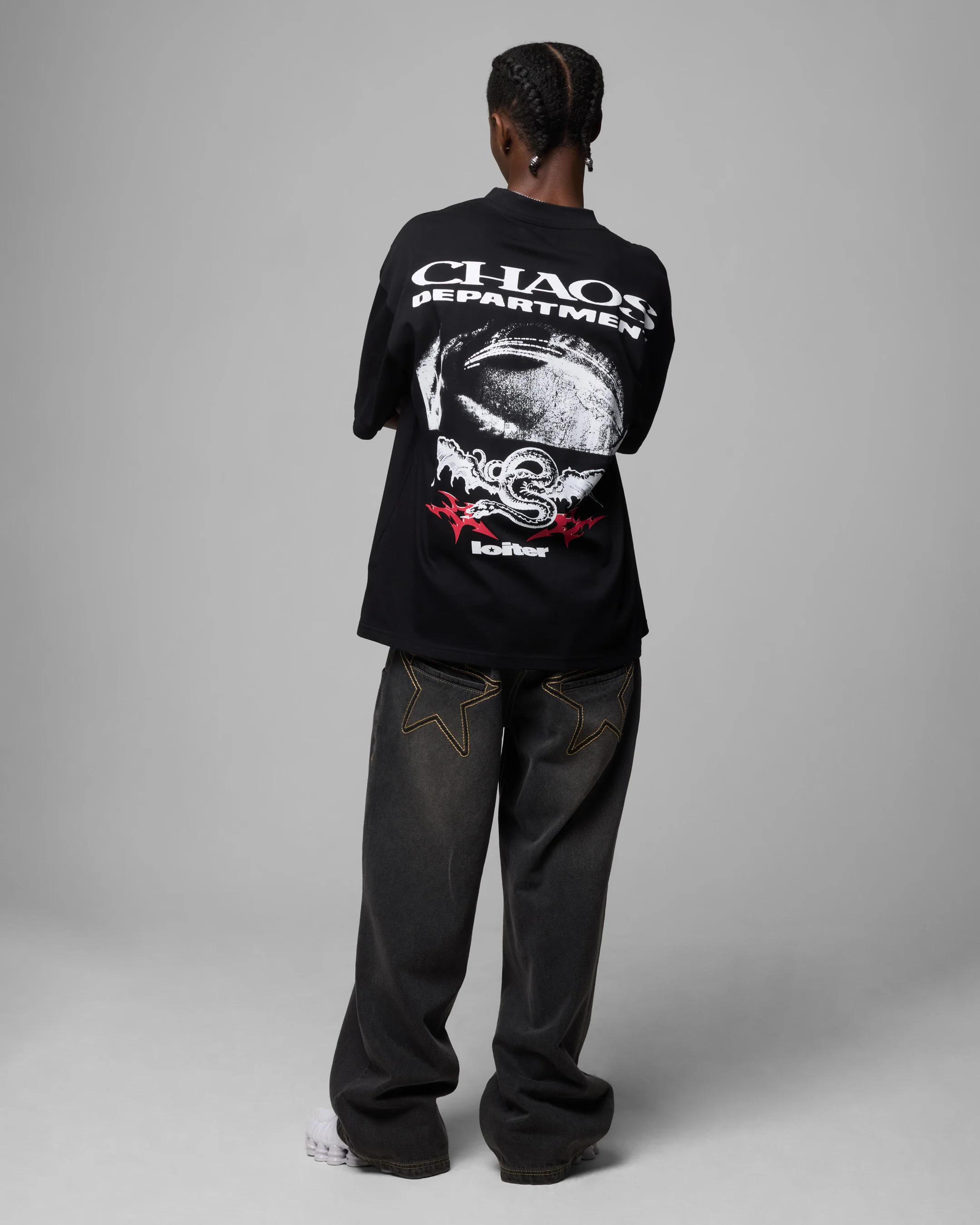 Chaos Department T-Shirt Black - Image 4