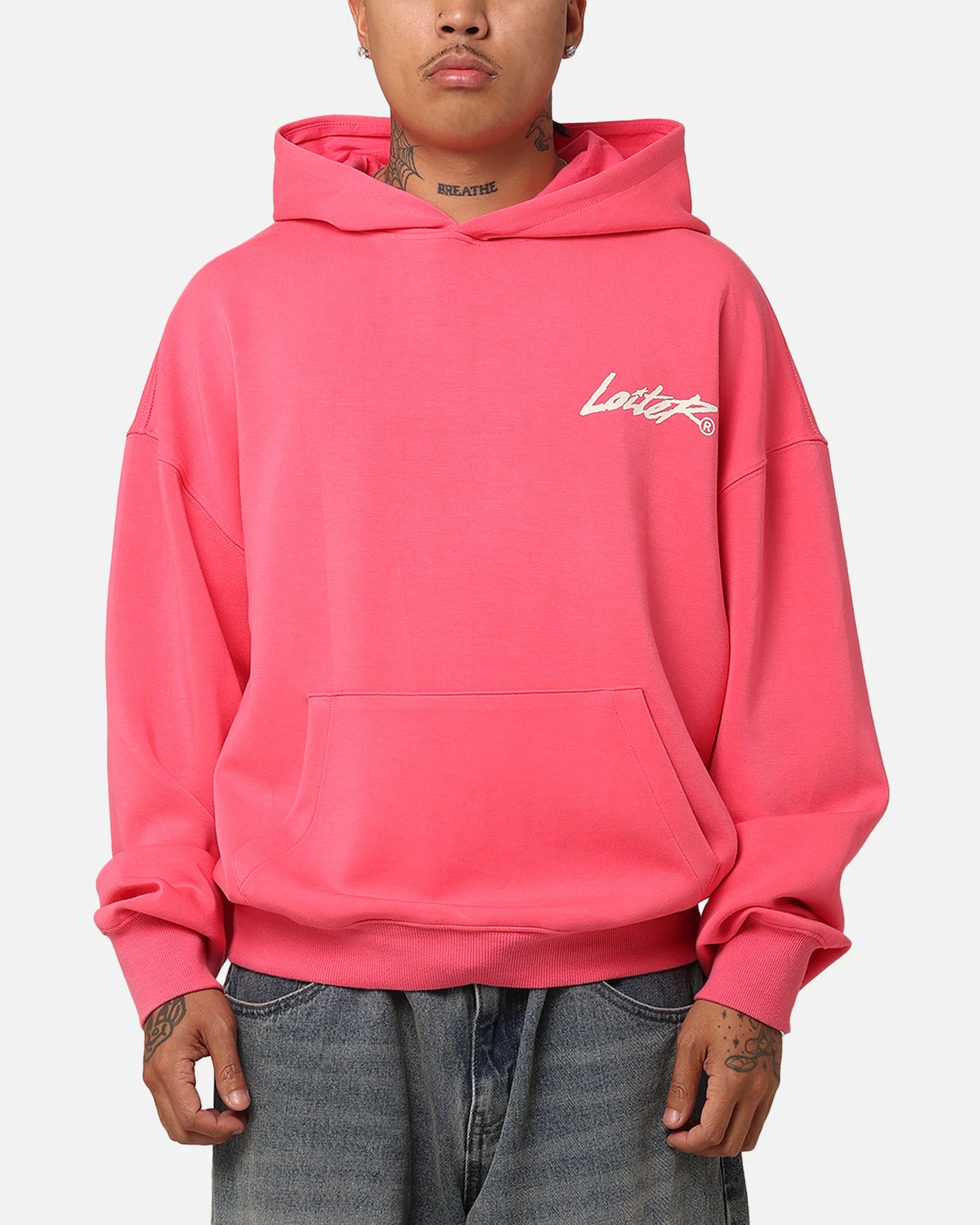 Loiter Chroma Premium Hoodie Pink - Image 2