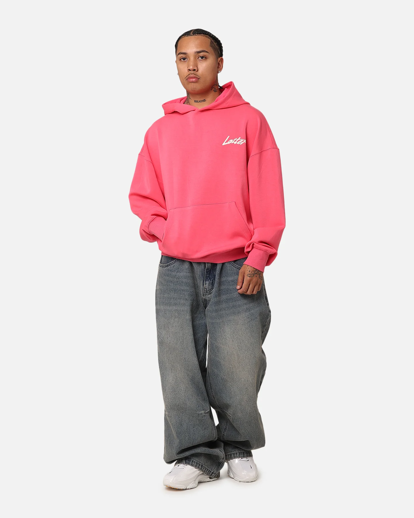 Loiter Chroma Premium Hoodie Pink - Image 4