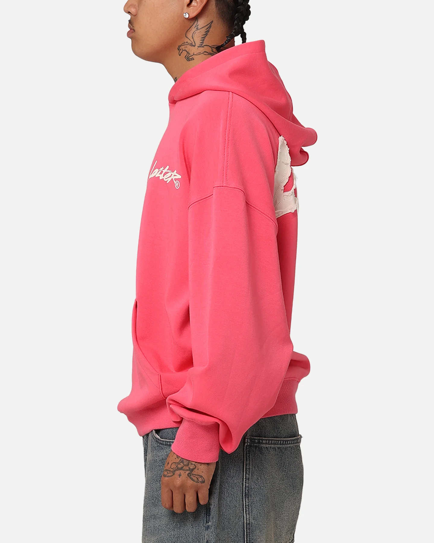 Loiter Chroma Premium Hoodie Pink - Image 6