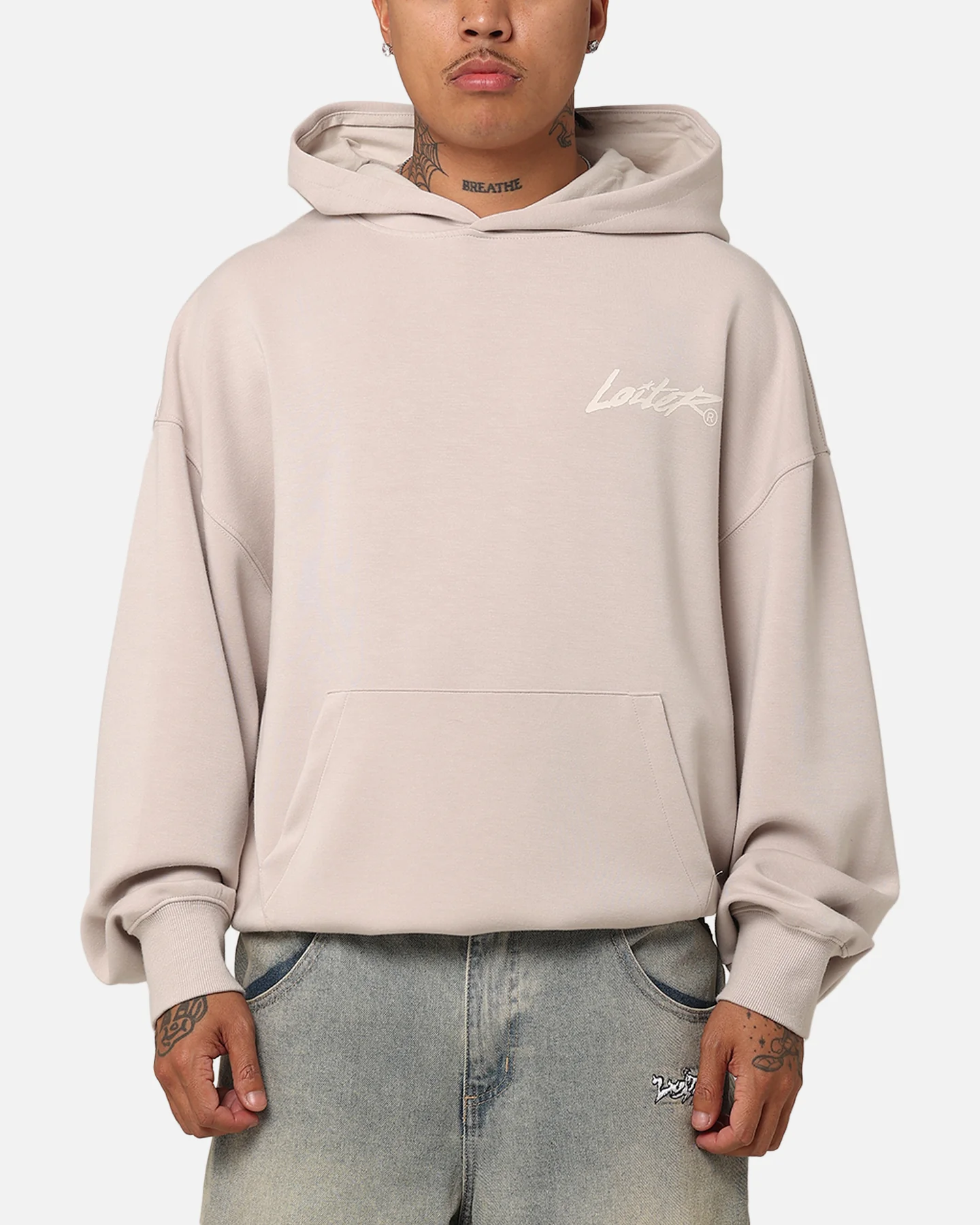 Loiter Chroma Premium Hoodie Tan - Image 2