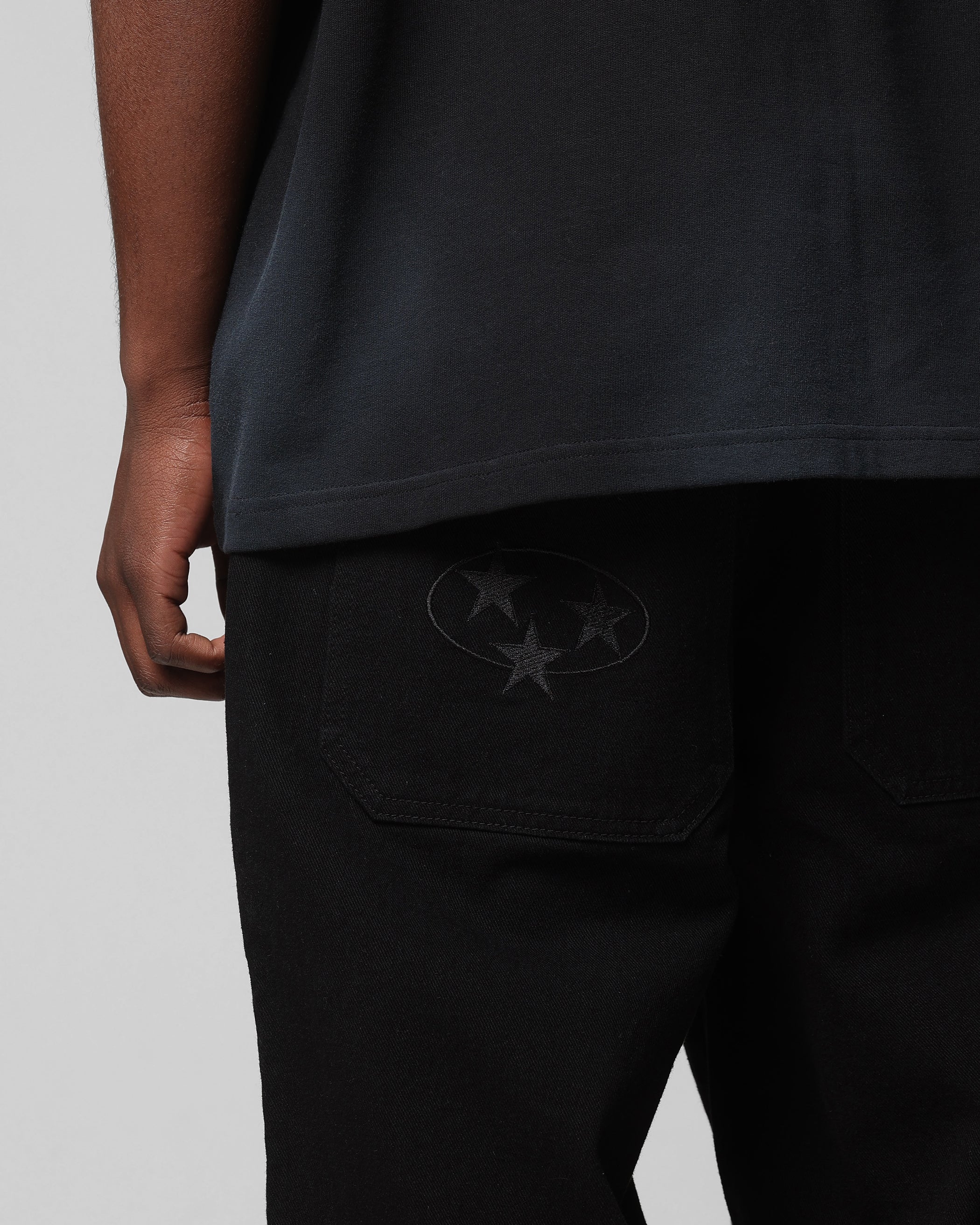 Loiter Collateral Baggy Jeans Black - Image 3