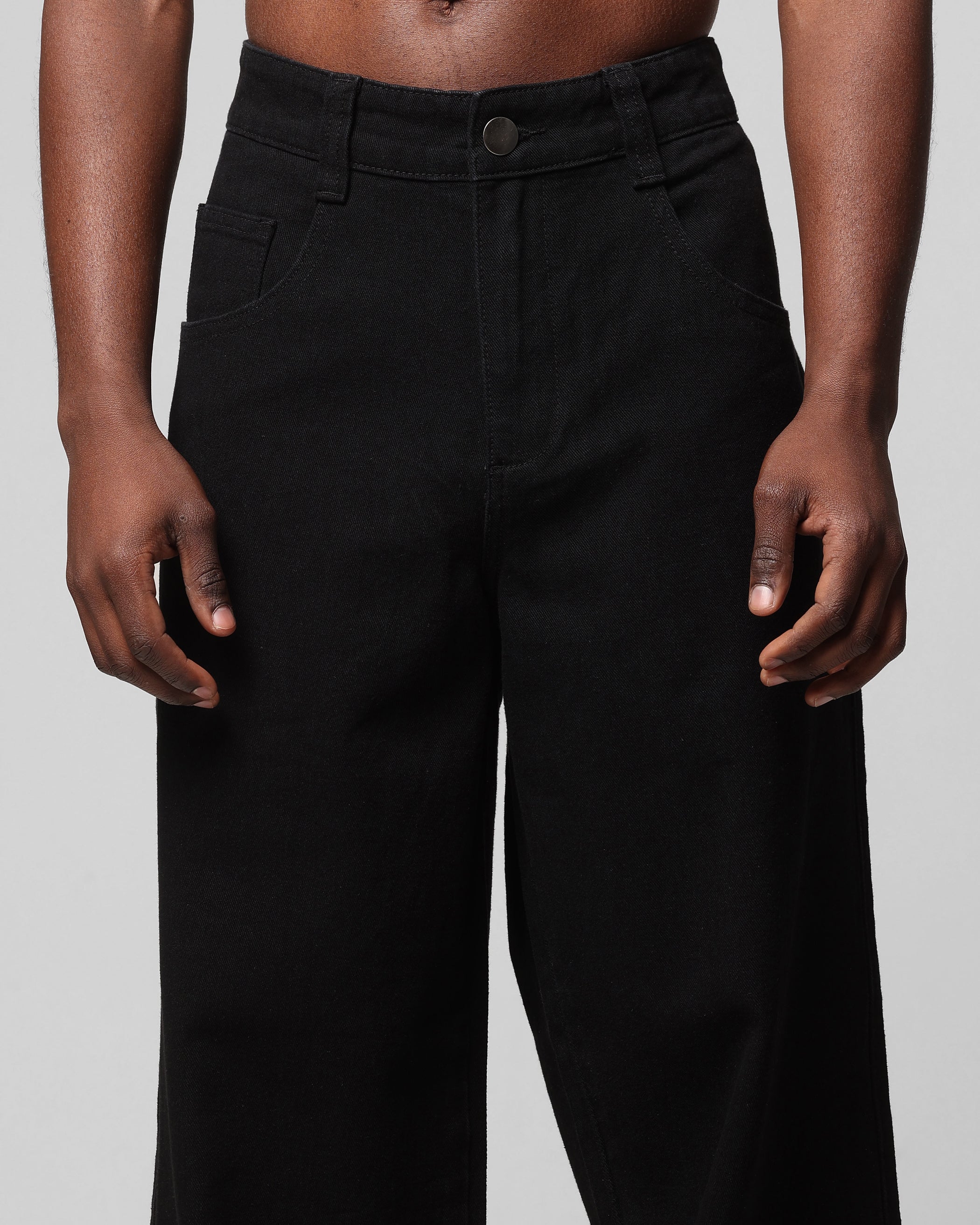 Loiter Collateral Baggy Jeans Black - Image 7