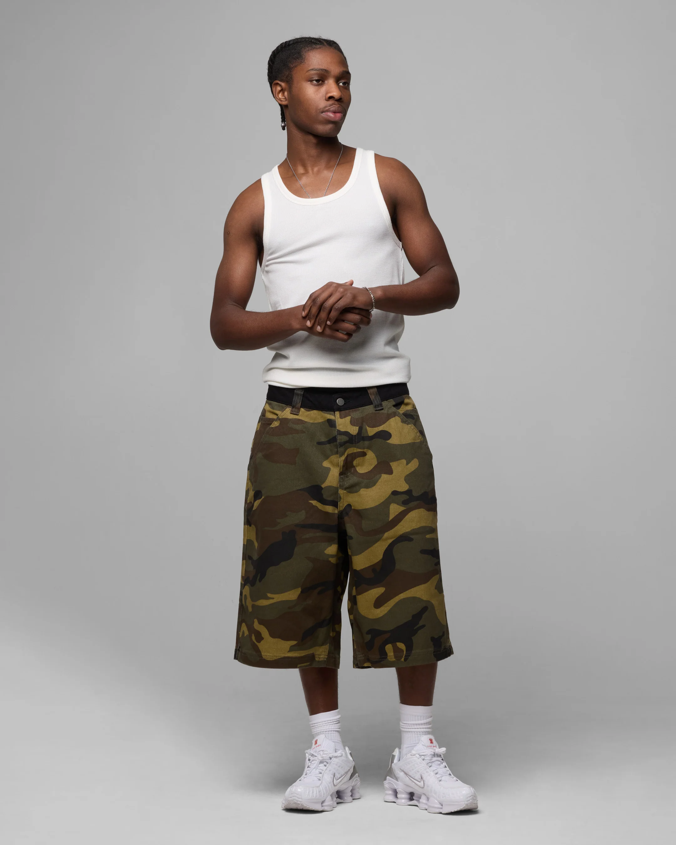 Loiter Collateral Jorts Woodland Camo - Image 2