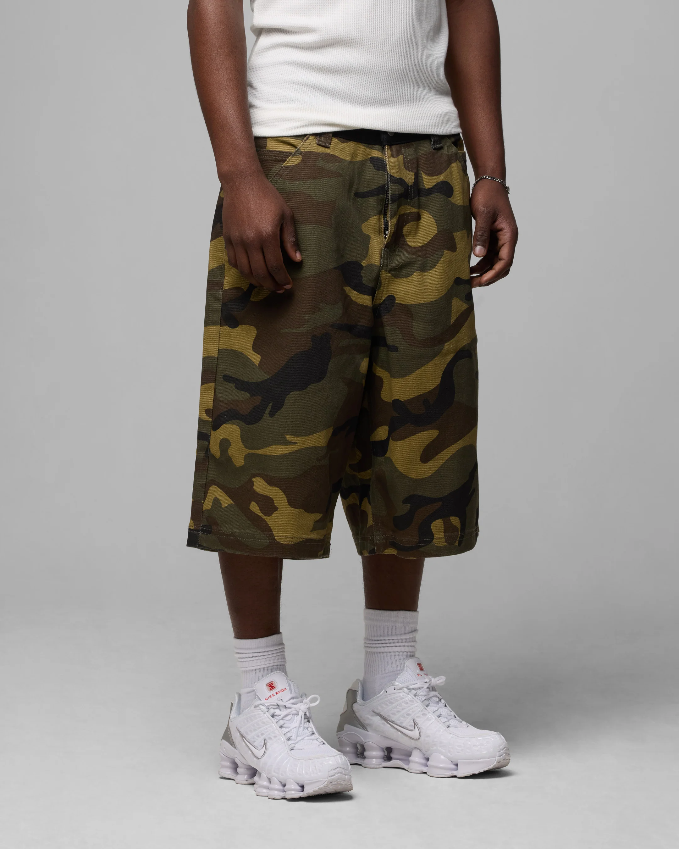 Loiter Collateral Jorts Woodland Camo - Image 5