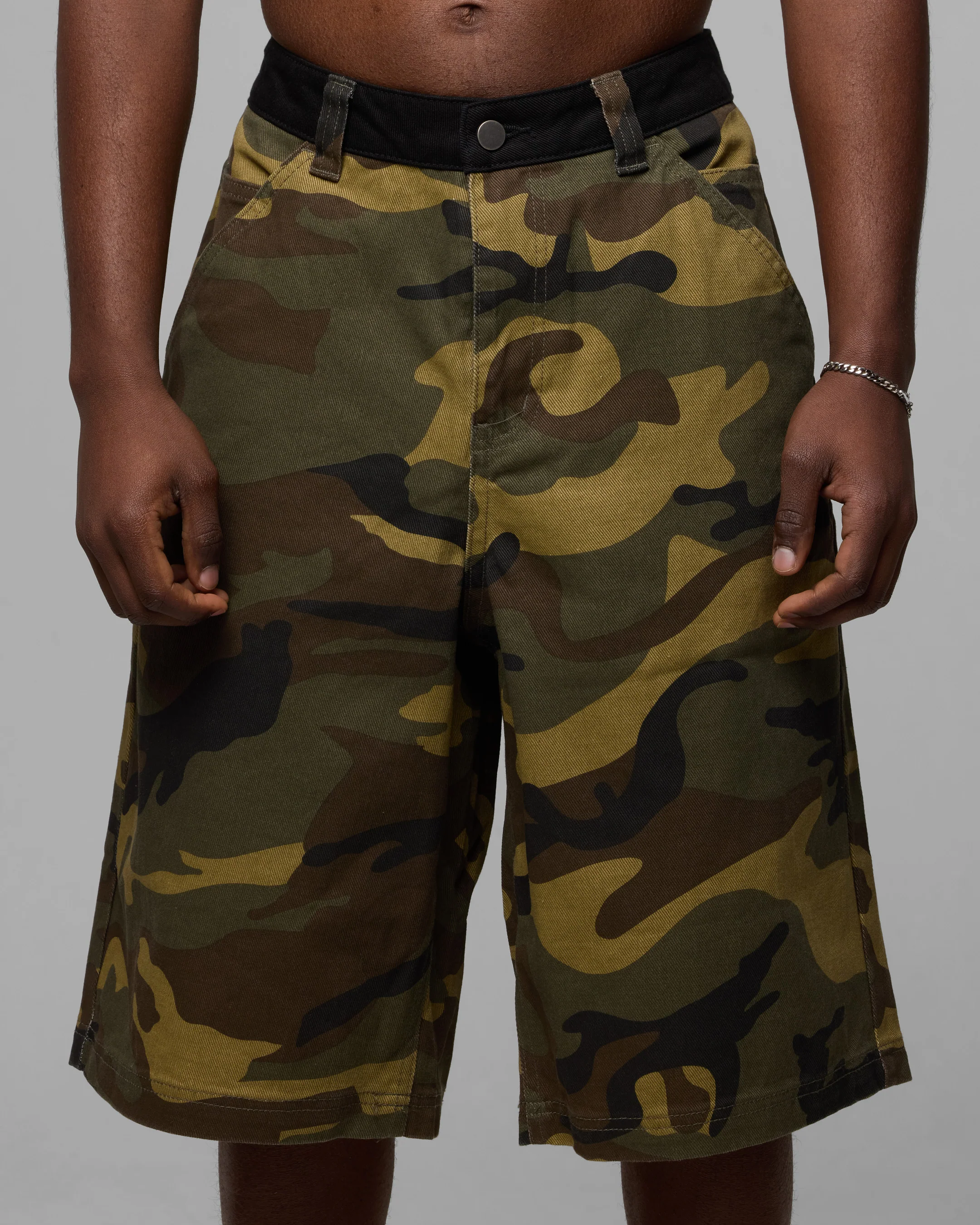 Loiter Collateral Jorts Woodland Camo - Image 7