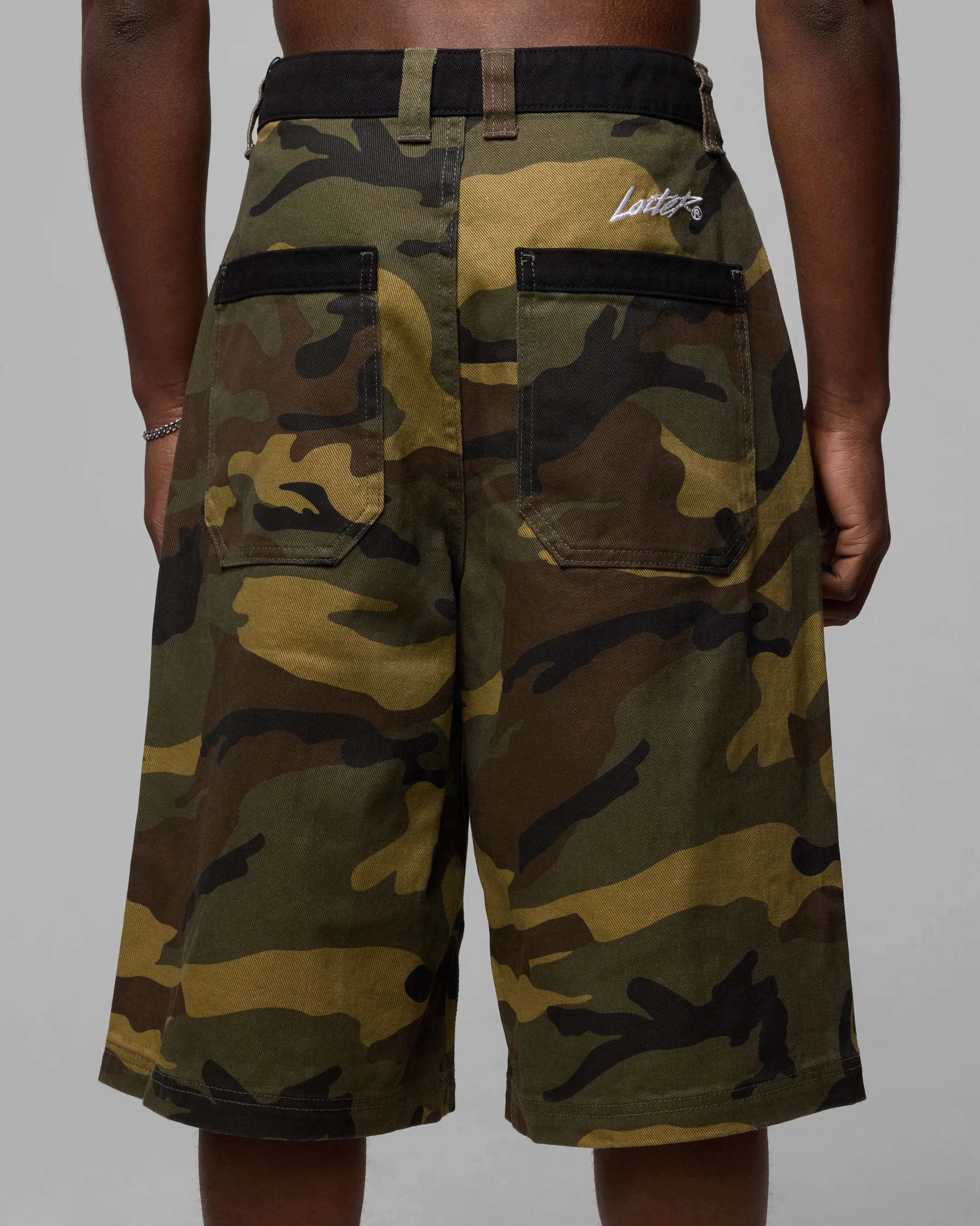 Loiter Collateral Jorts Woodland Camo - Image 8