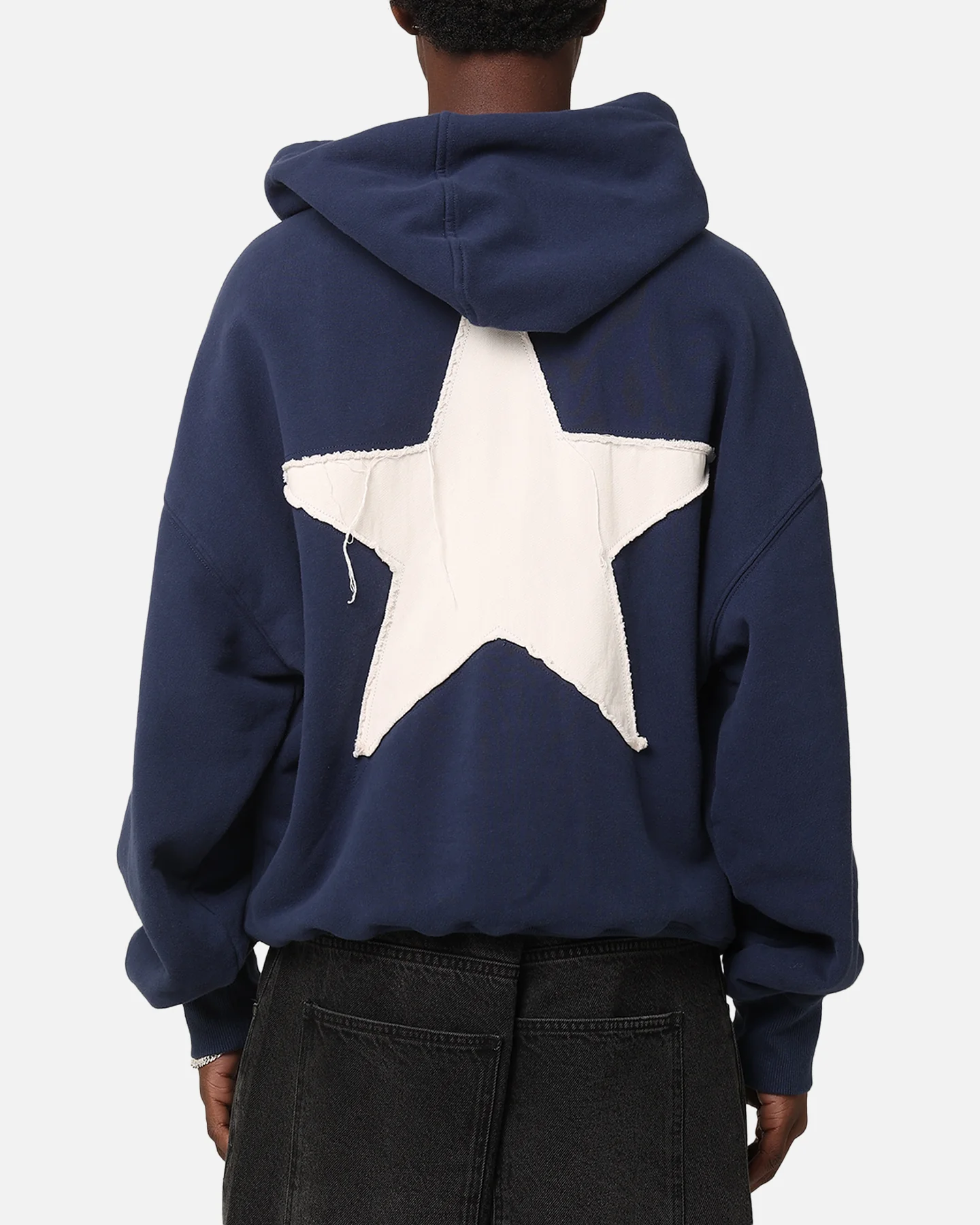 Loiter College Dropout Hoodie Navy - Image 2
