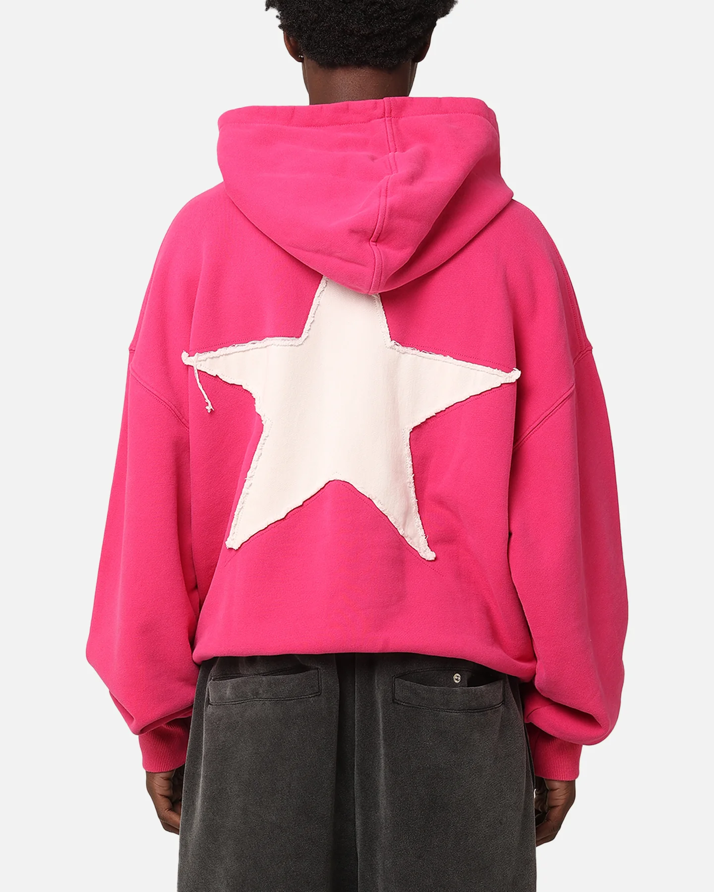 Loiter College Dropout Hoodie Pink - Image 2