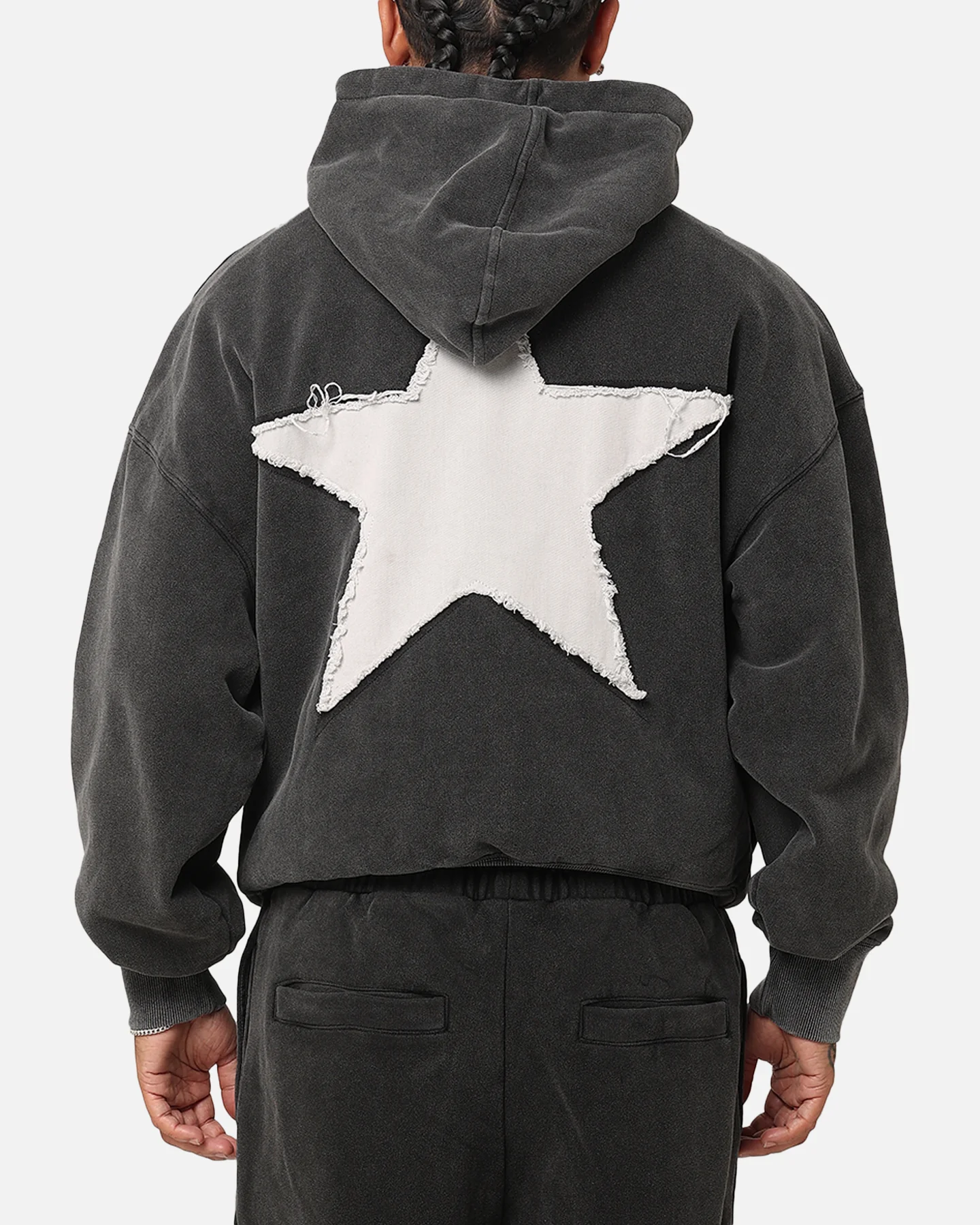 College Dropout Hoodie Washed Black - Image 2