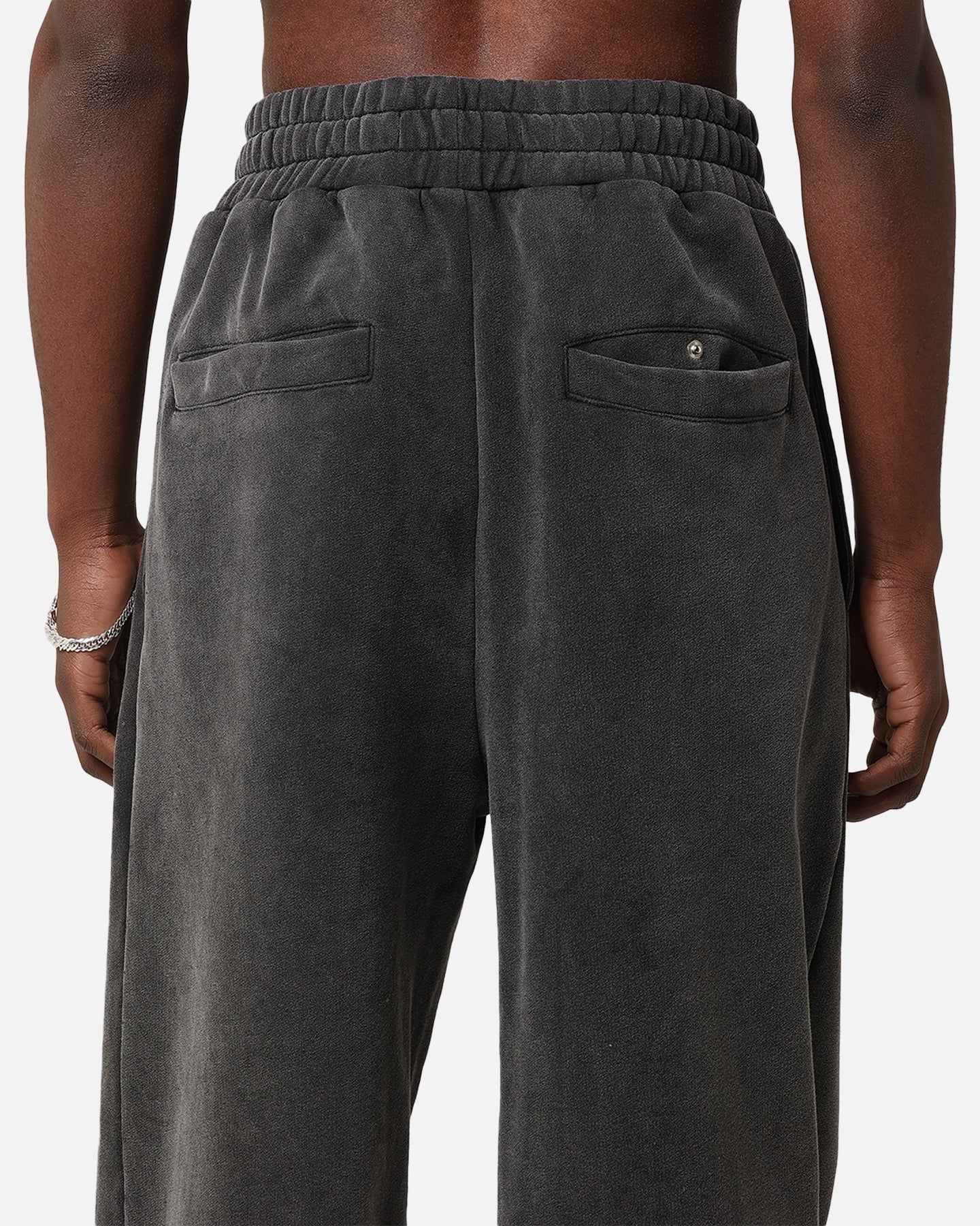 Loiter College Dropout Trackpants Washed Black - Image 8