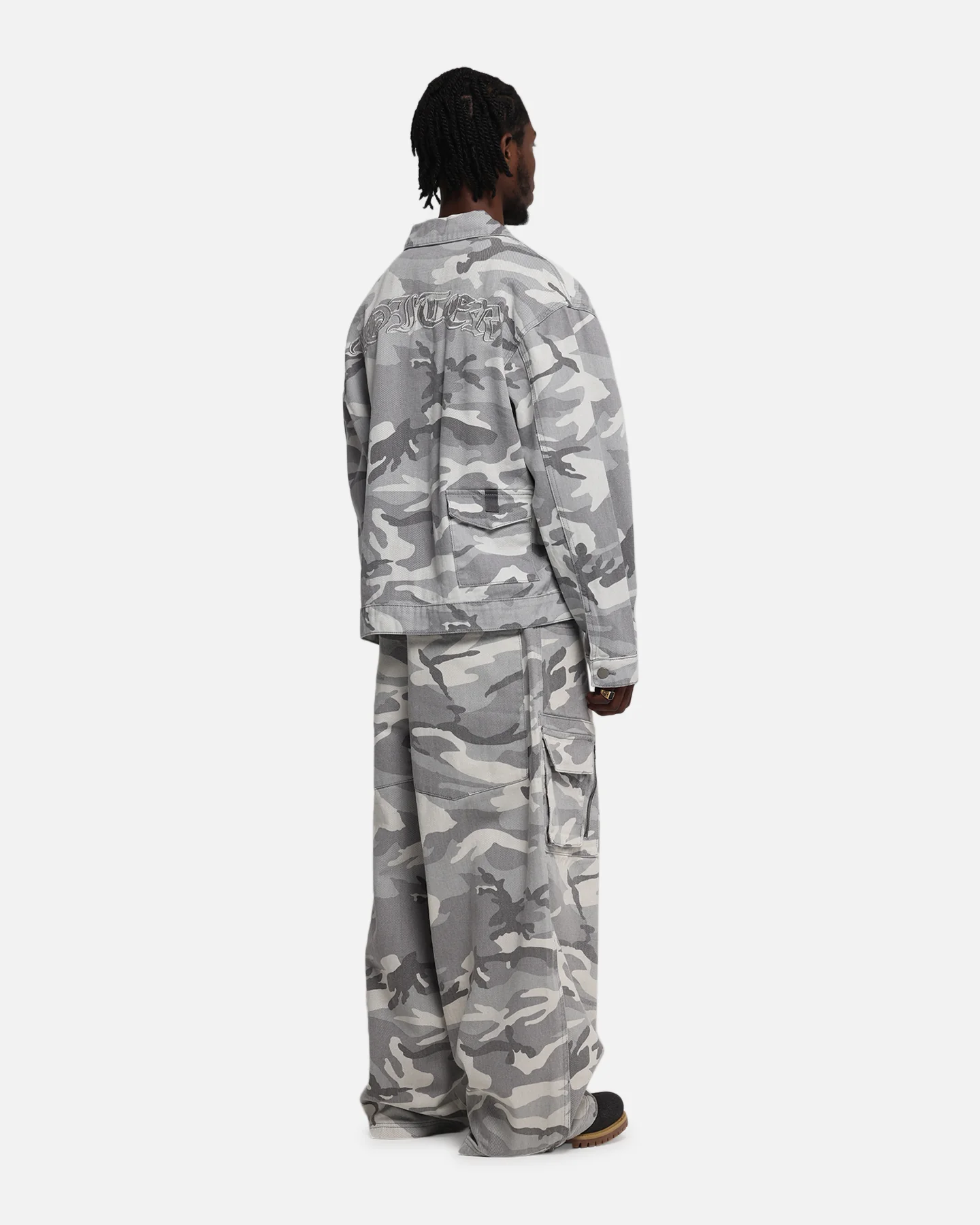 Loiter Combat Cargo Pants Snow Camo - Image 4