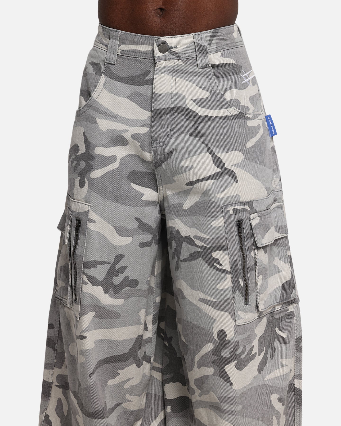 Loiter Combat Cargo Pants Snow Camo - Image 6