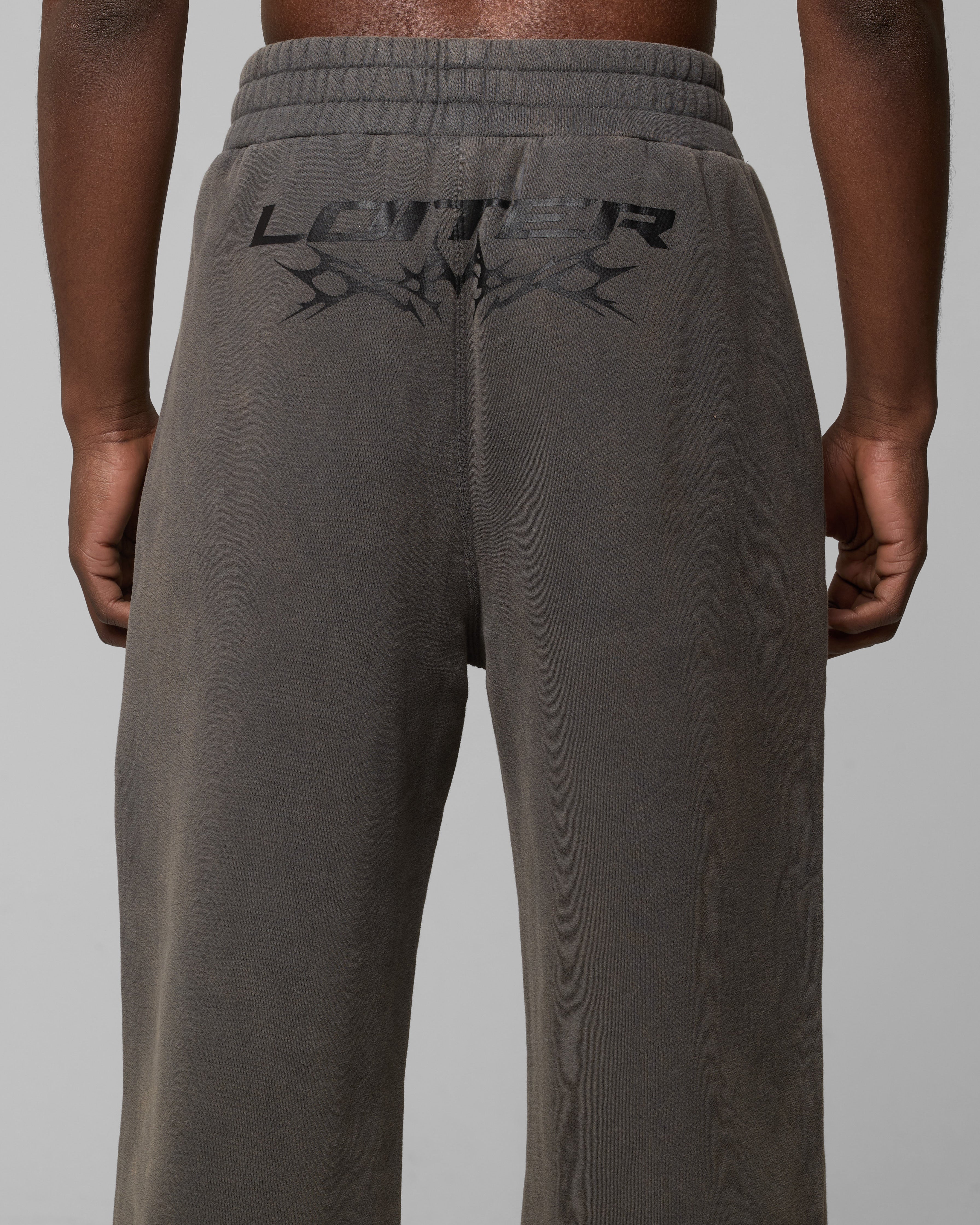 Loiter Cyber Sweat Pants Charcoal - Image 8