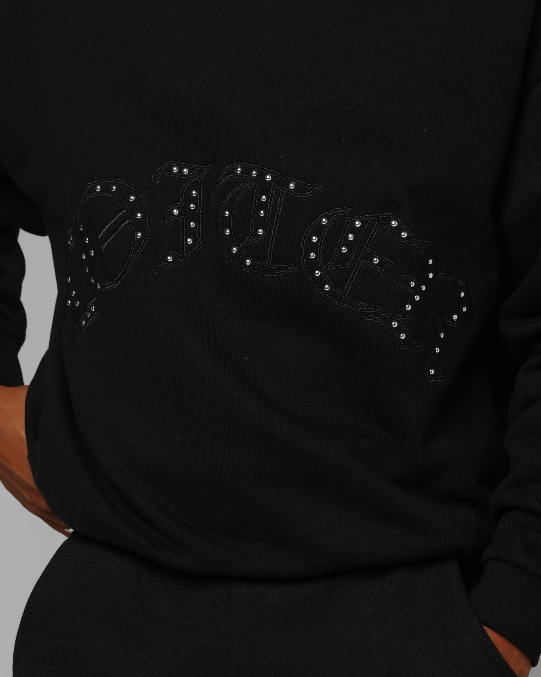 Loiter Destruct Crewneck Black - Image 6