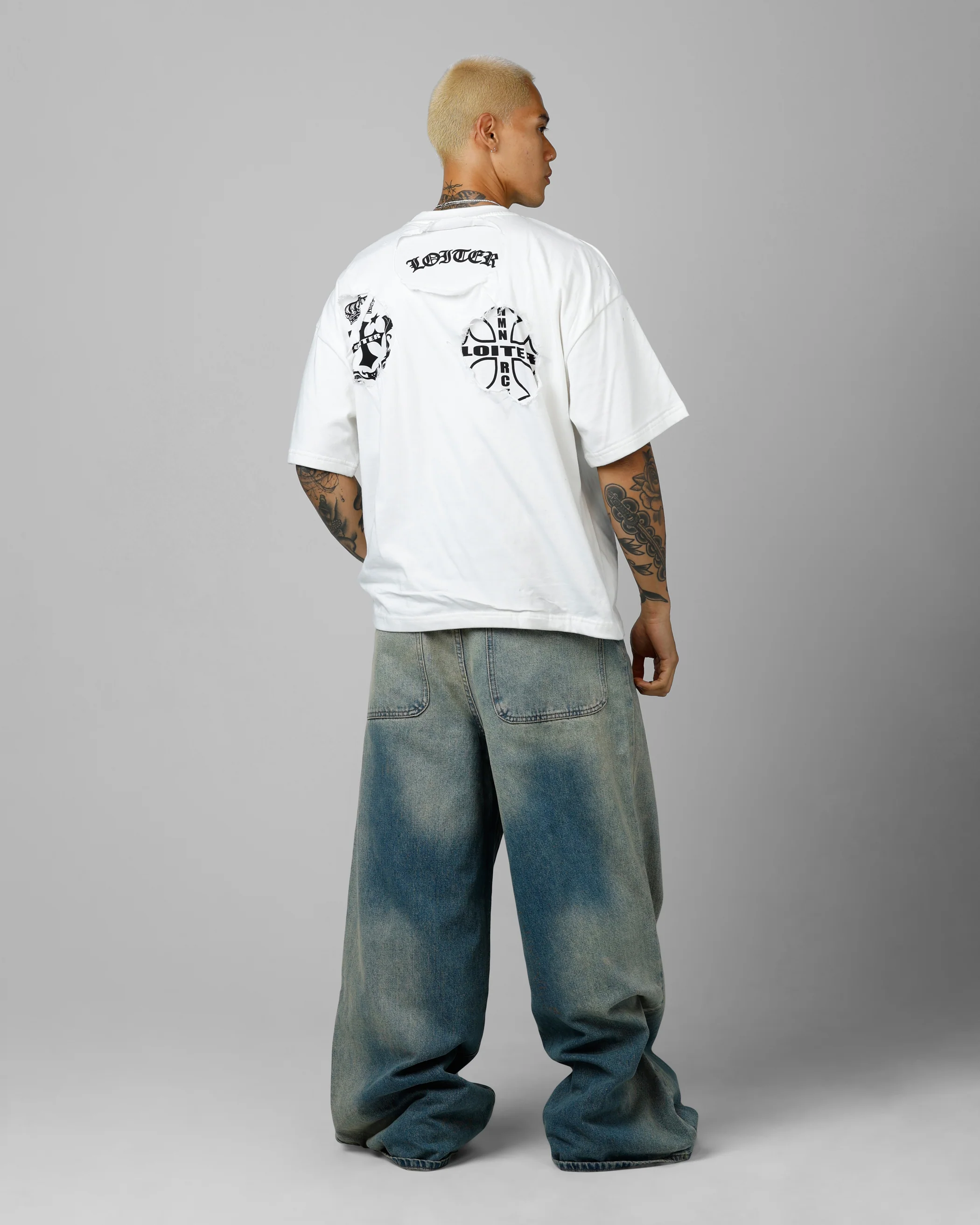 Destruction T-Shirt Off White - Image 6
