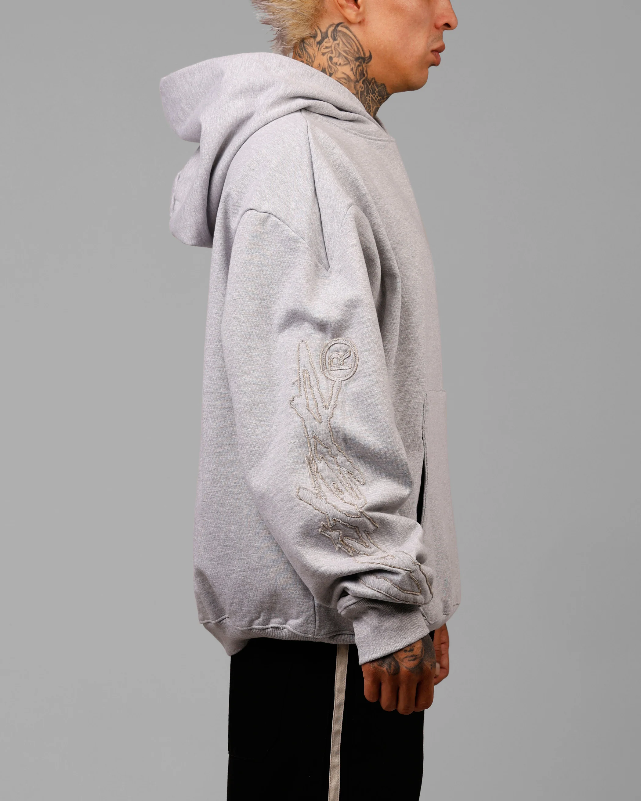 Dune Hoodie Grey Marle - Image 5
