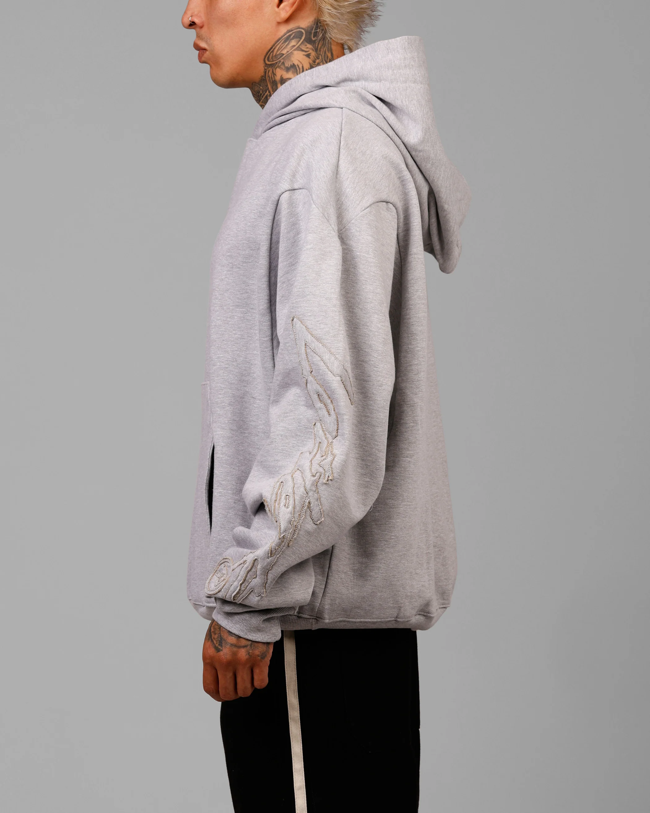 Dune Hoodie Grey Marle - Image 6