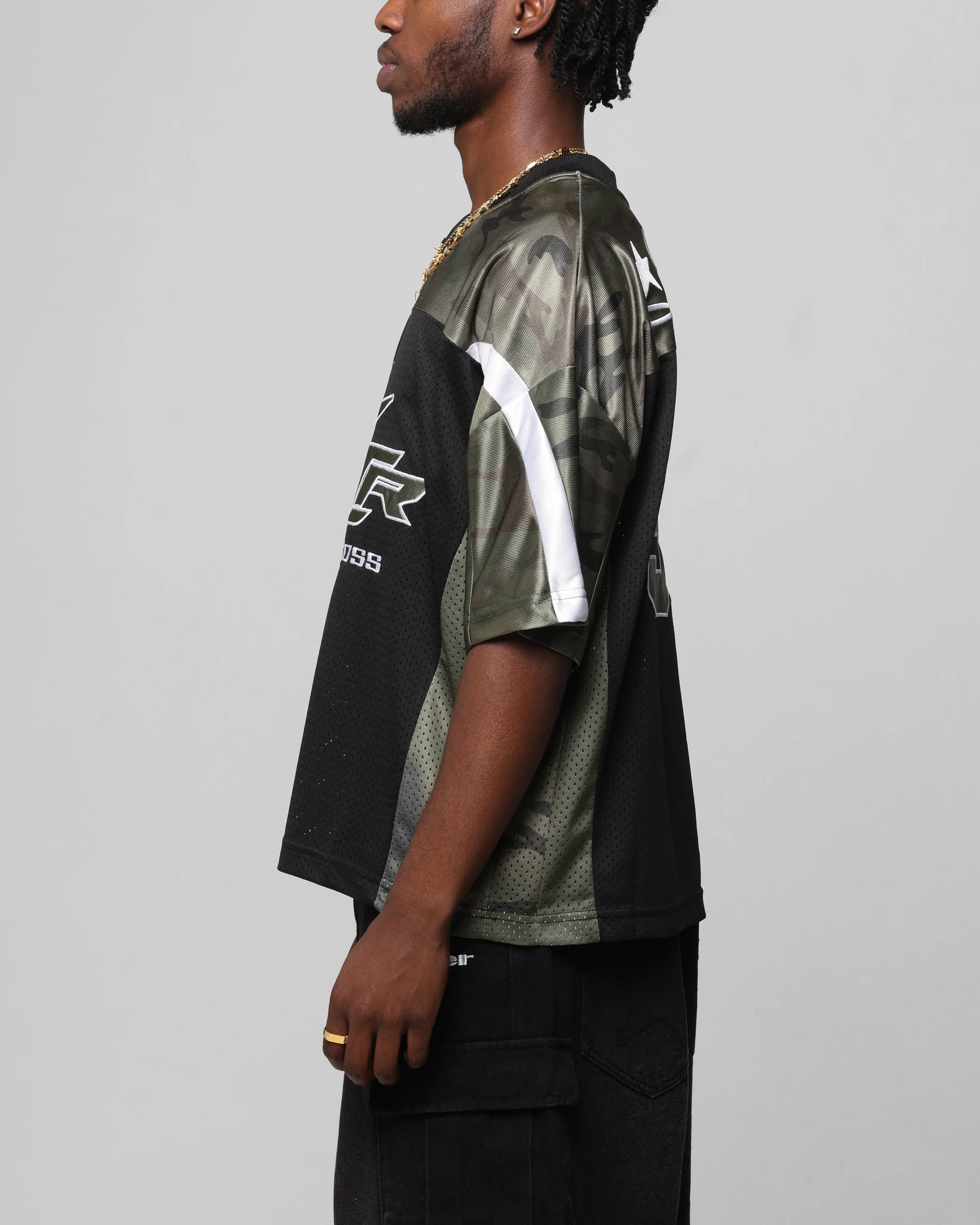 Loiter End Zone Jersey Black/Camo - Image 6