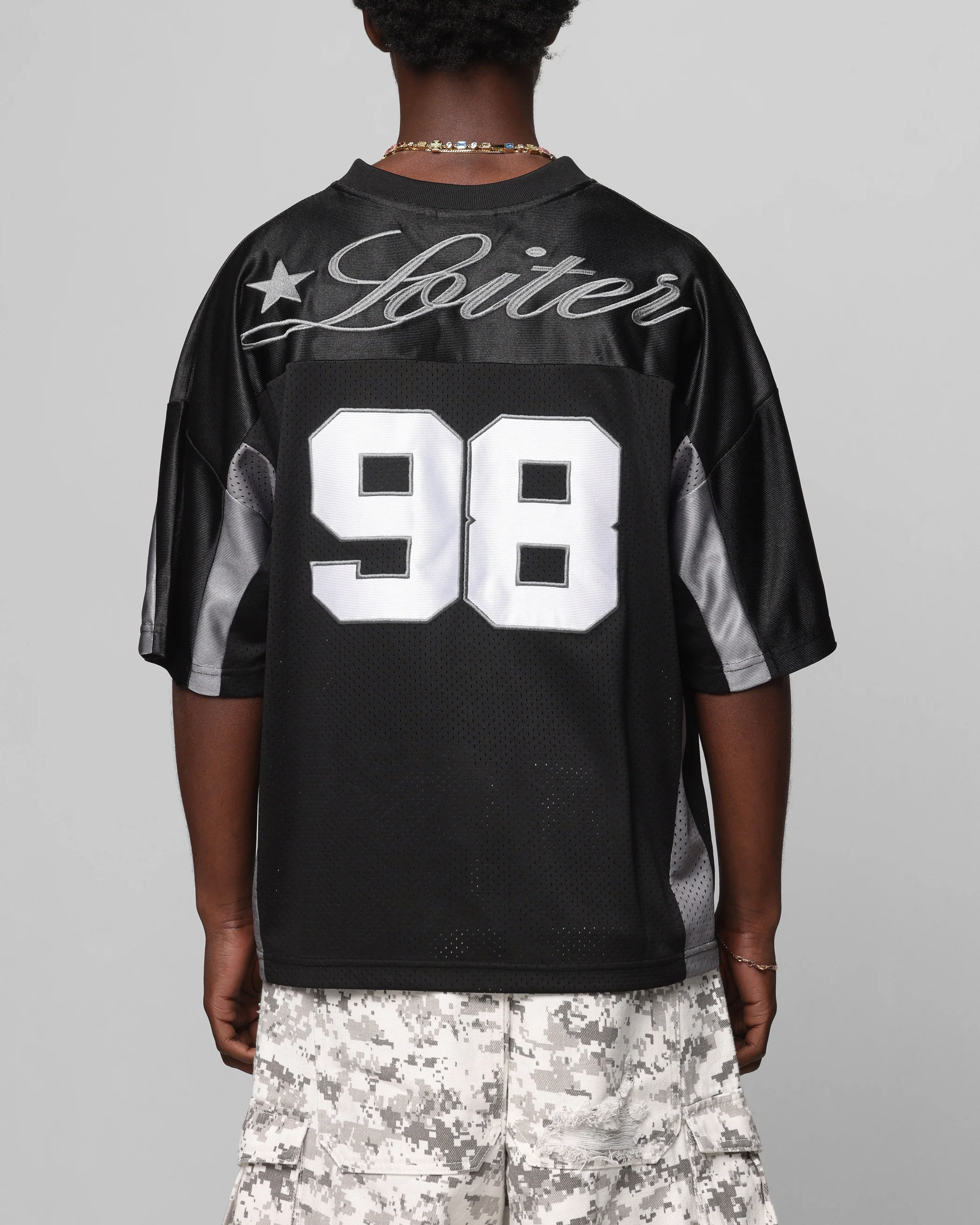 Loiter End Zone Jersey Black - Image 2