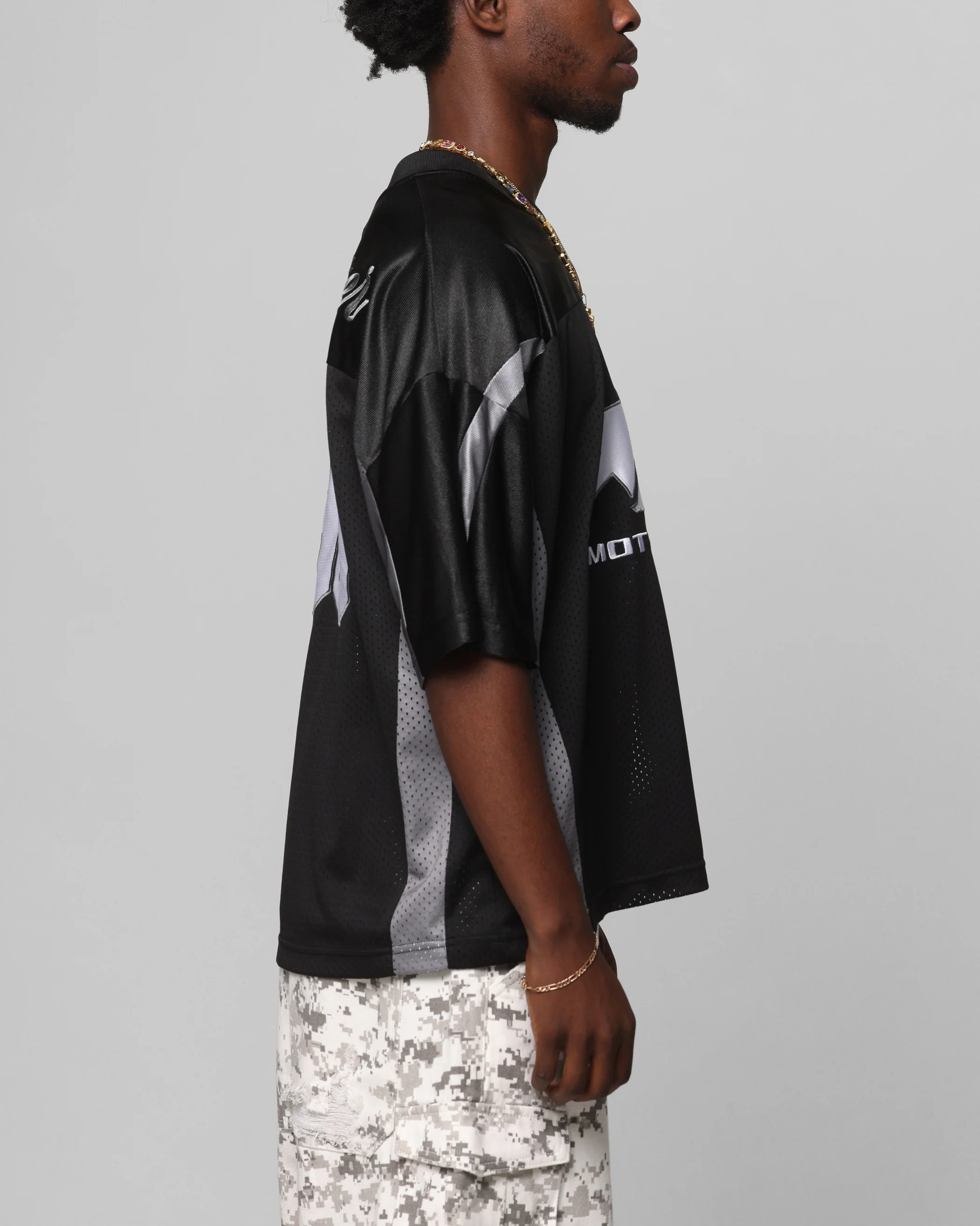 Loiter End Zone Jersey Black - Image 5