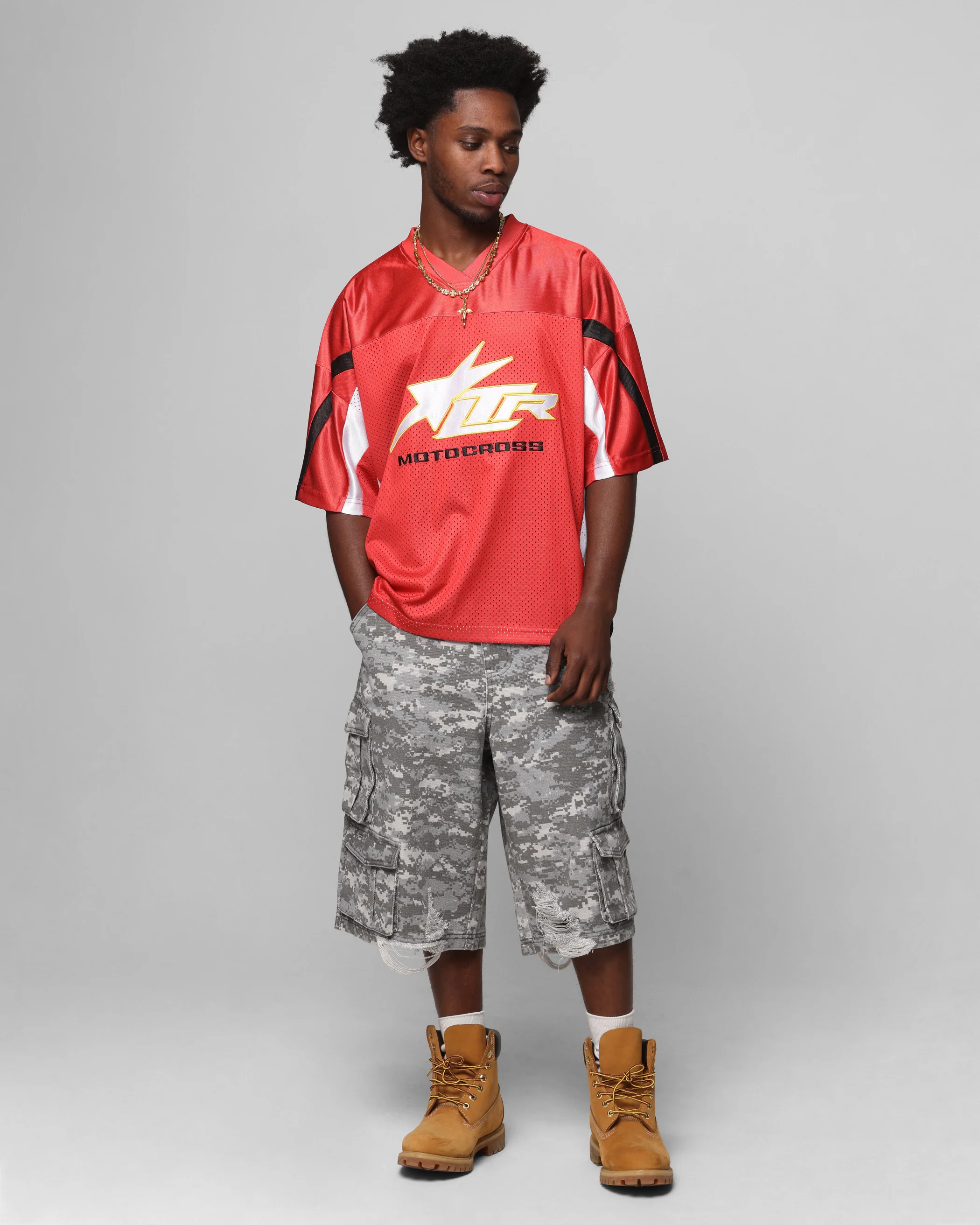 Loiter End Zone Jersey Red - Image 3