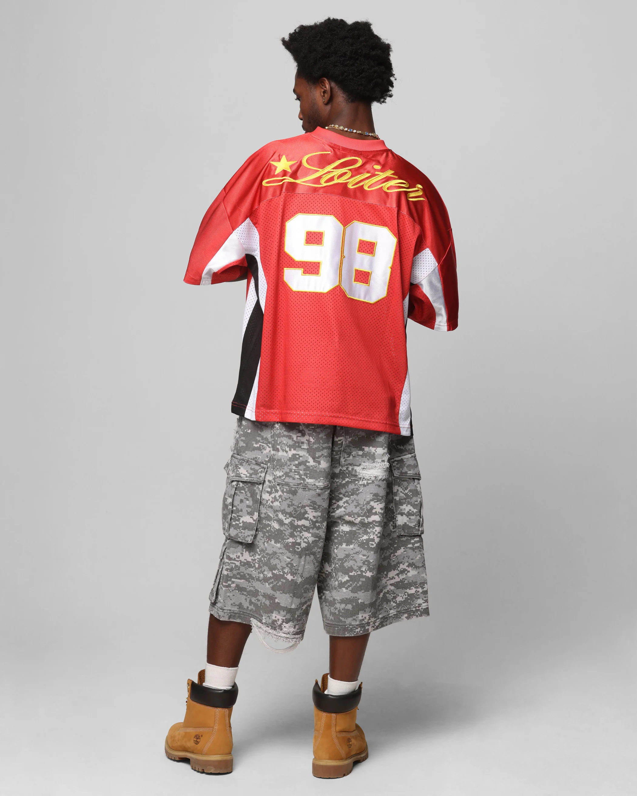 Loiter End Zone Jersey Red - Image 4