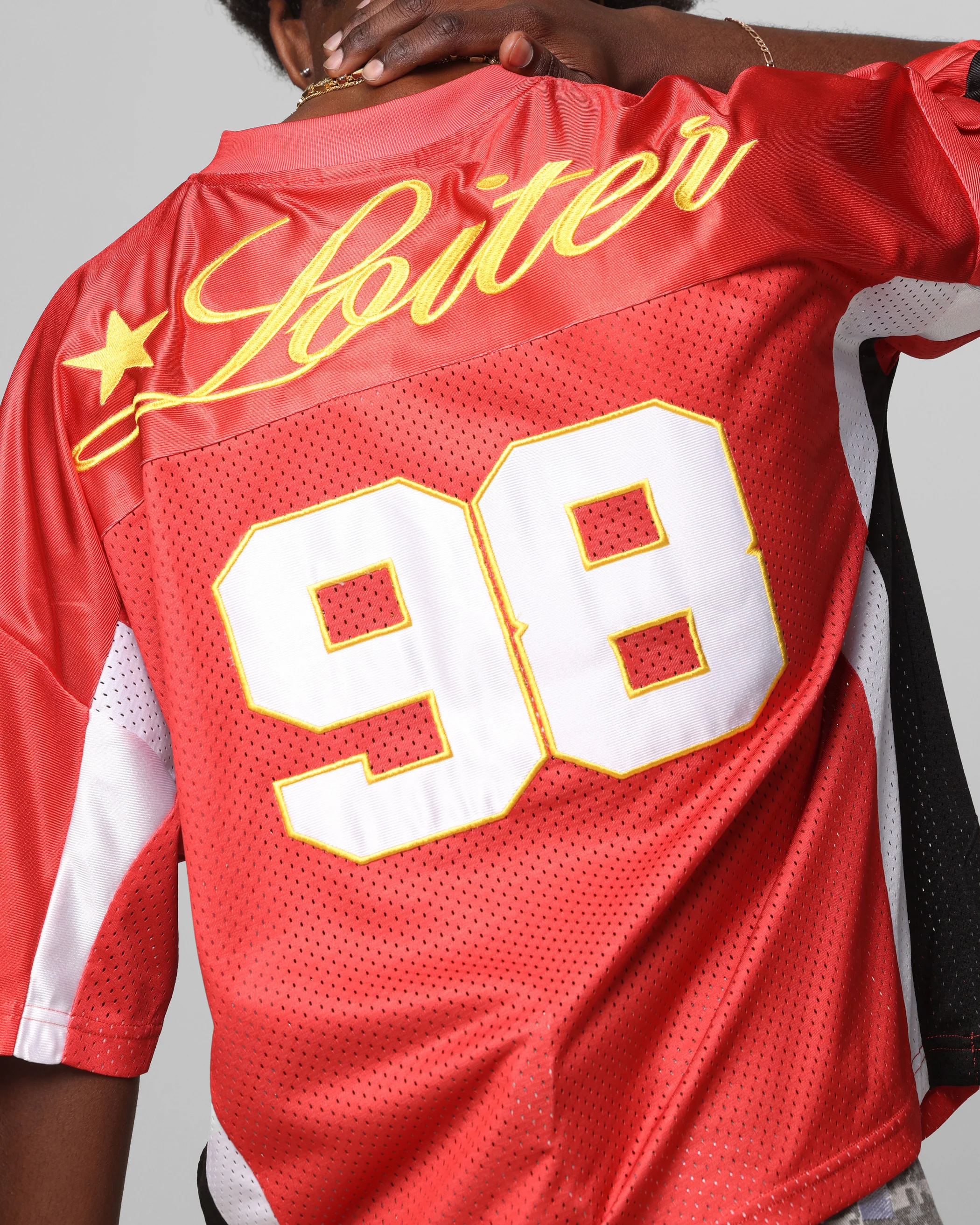 Loiter End Zone Jersey Red - Image 8