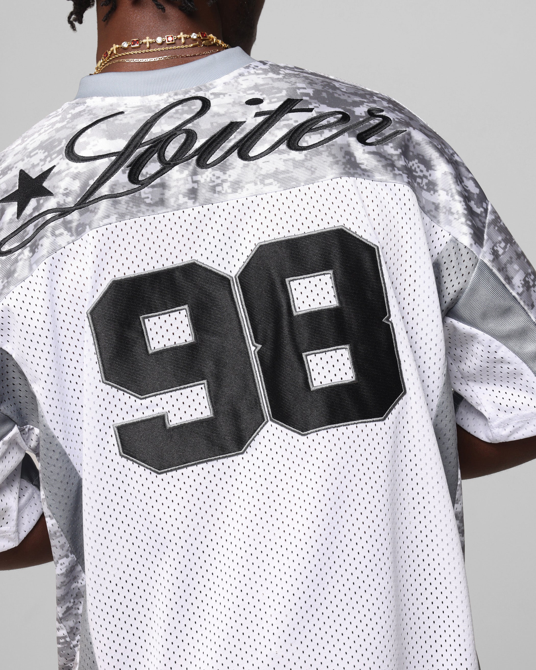 Loiter End Zone Jersey Snow Camo - Image 8