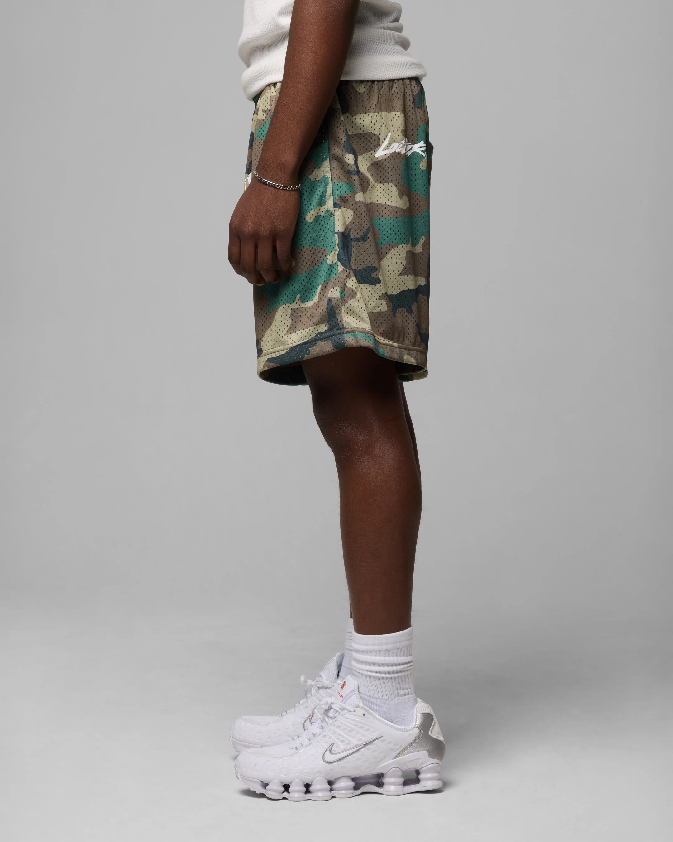 Excalibur Mesh Shorts Woodland Camo - Image 4