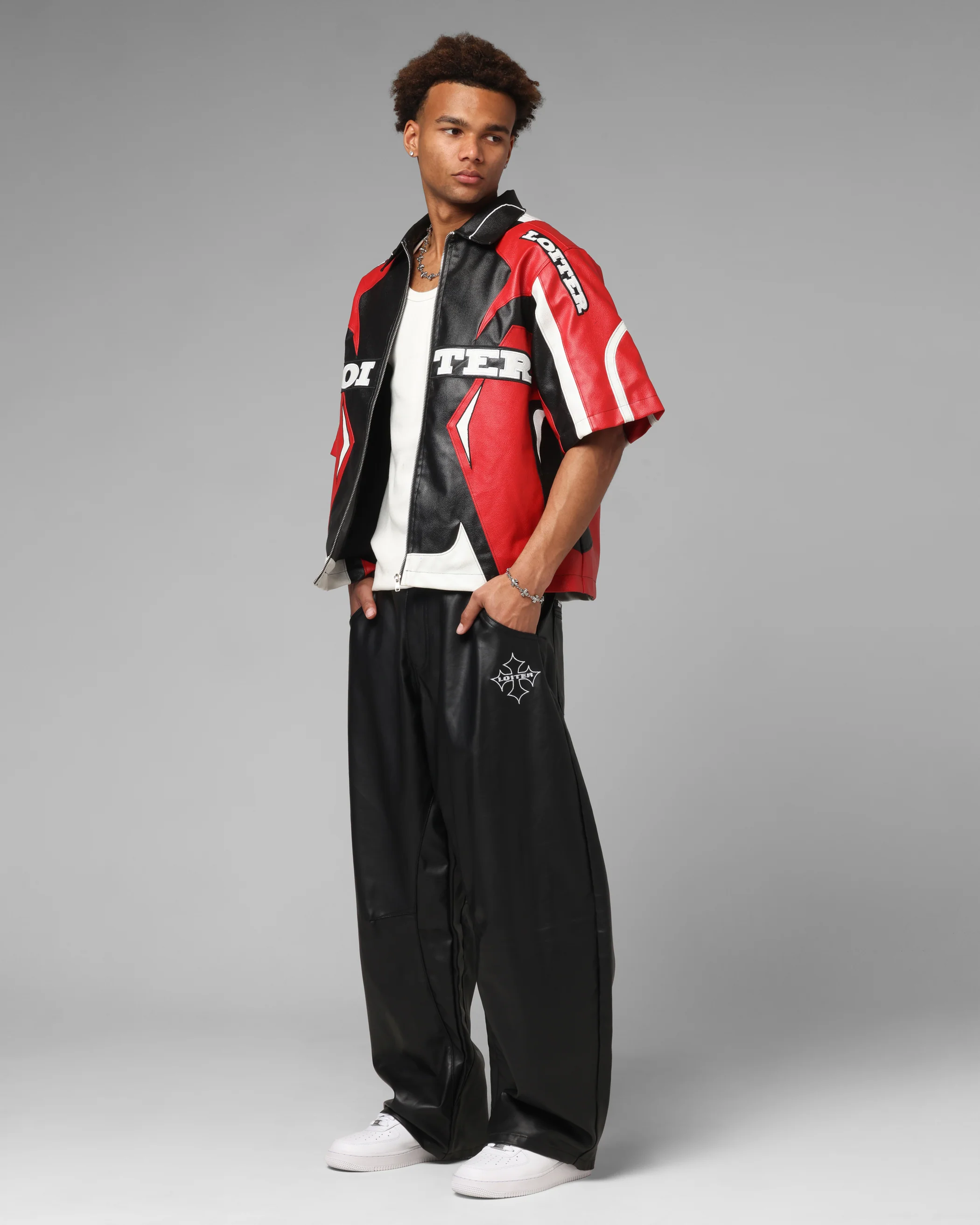 Loiter F-16 Balloon Jeans Black Wax - Image 2