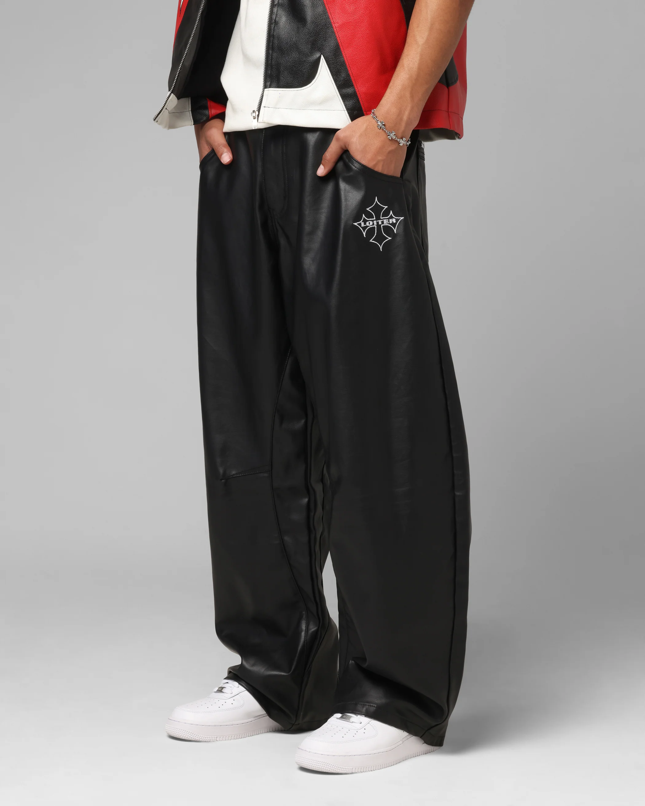 Loiter F-16 Balloon Jeans Black Wax - Image 6