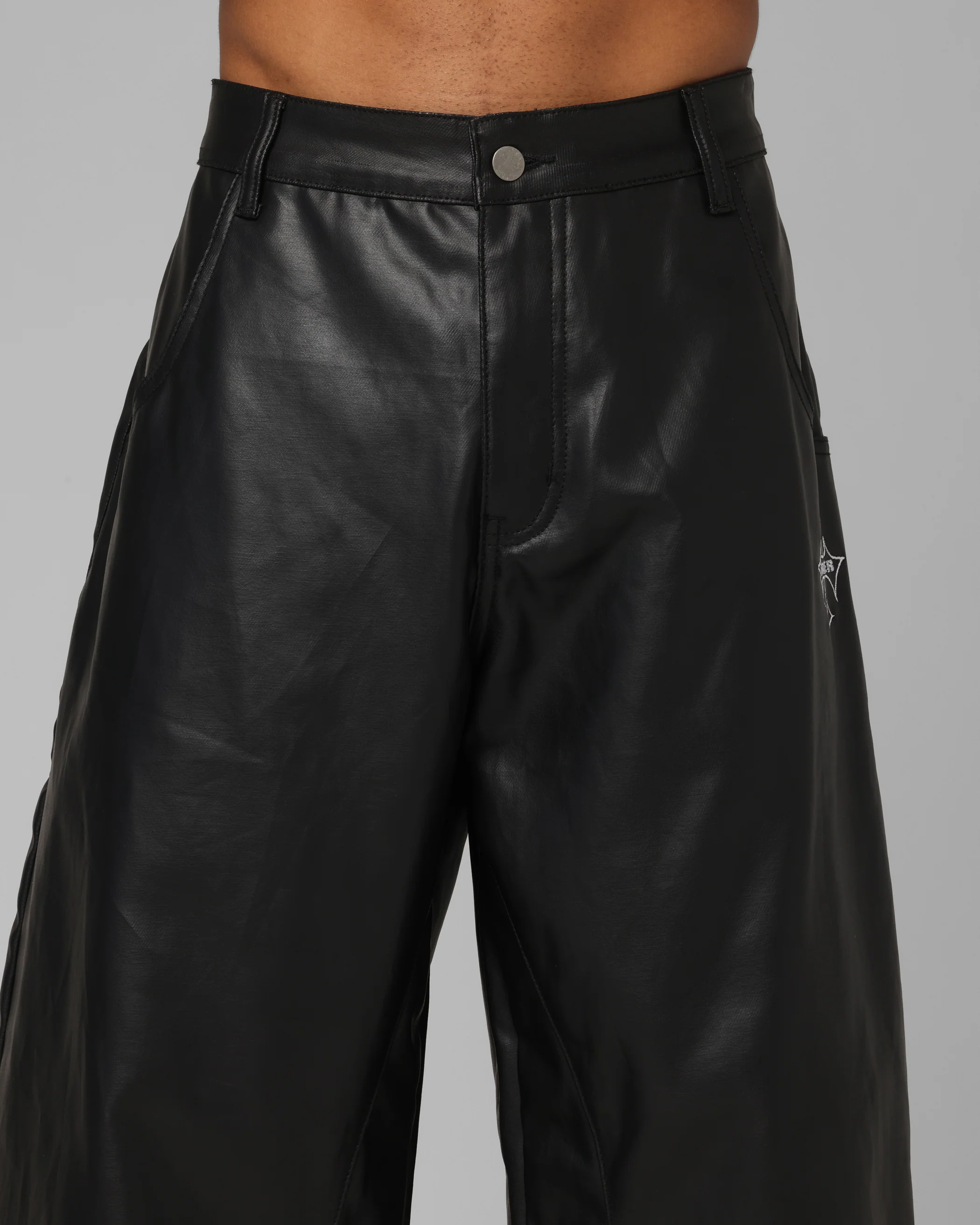 Loiter F-16 Balloon Jeans Black Wax - Image 7