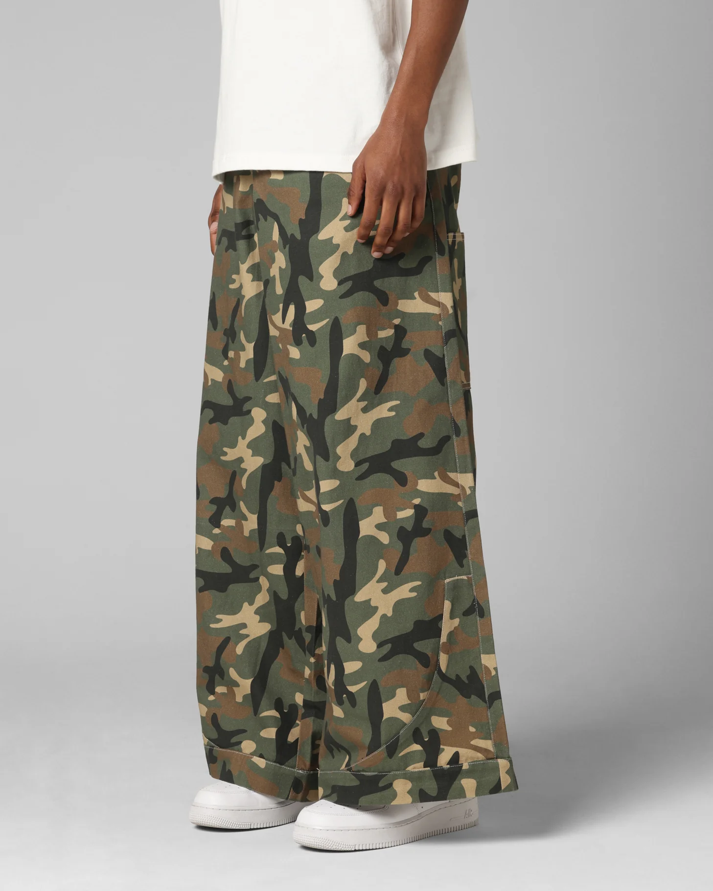 Loiter F-22 Raver Jeans Woodland Camo - Image 5