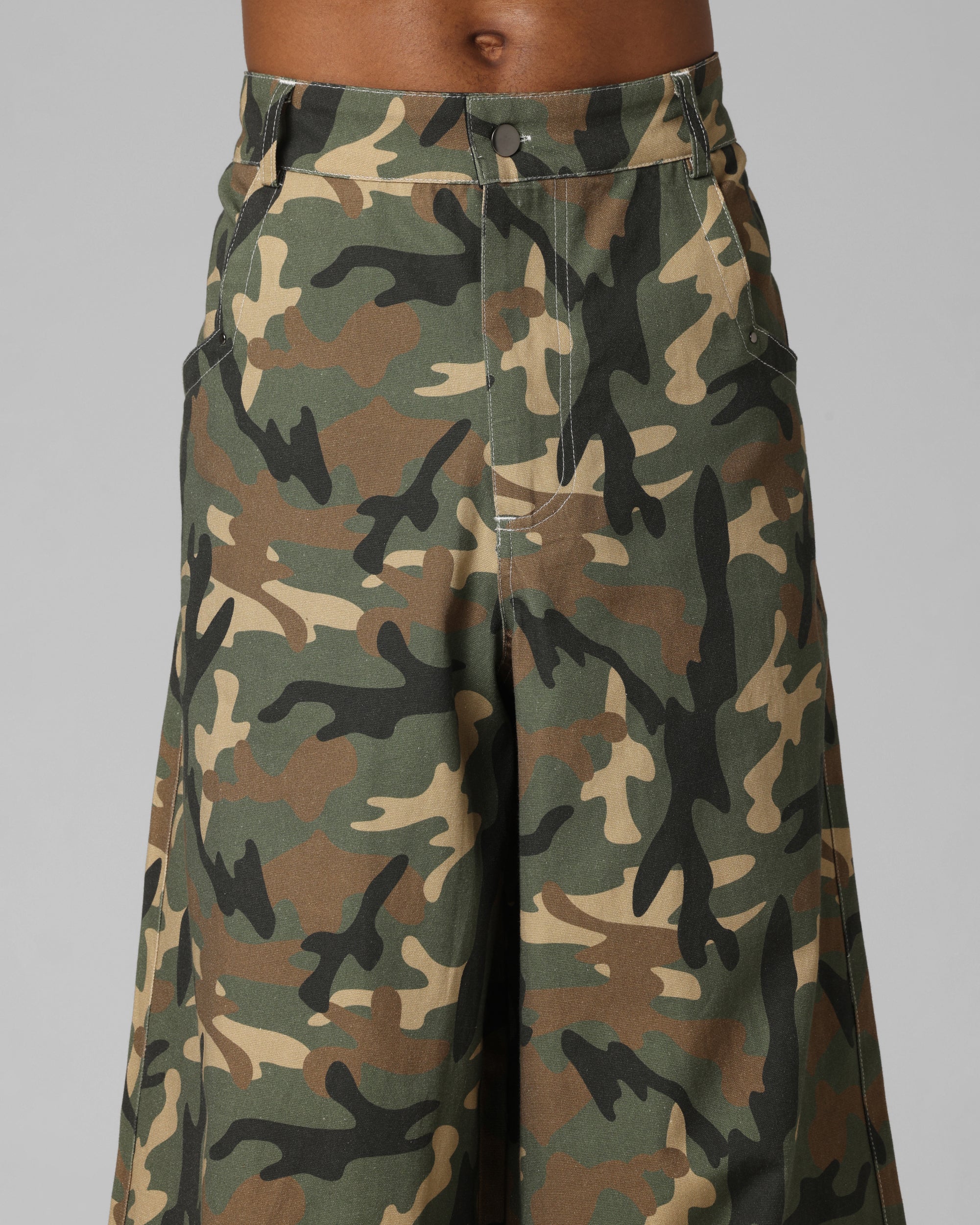 Loiter F-22 Raver Jeans Woodland Camo - Image 7