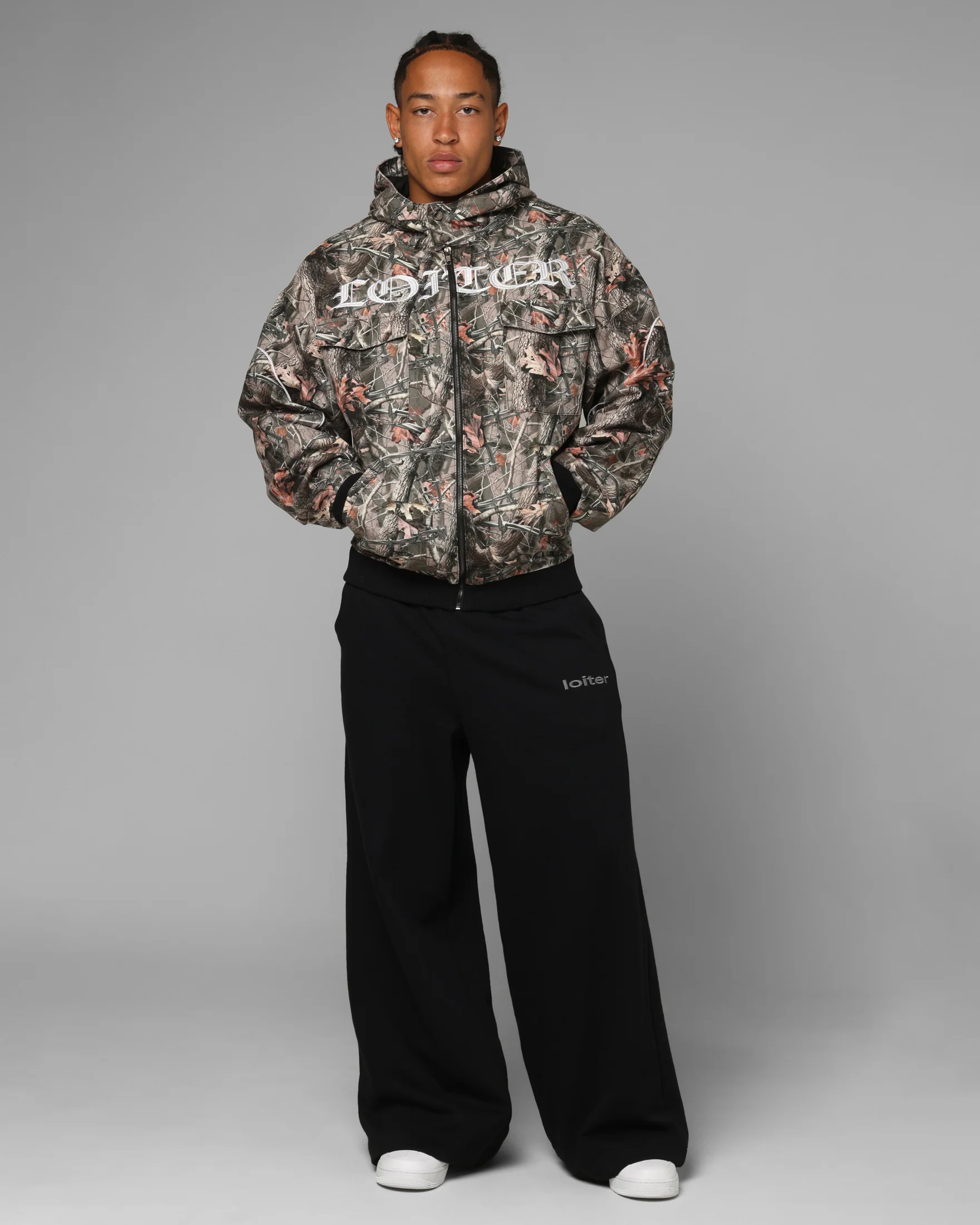 Loiter Fracture Hoodie Real Tree Camo - Image 3