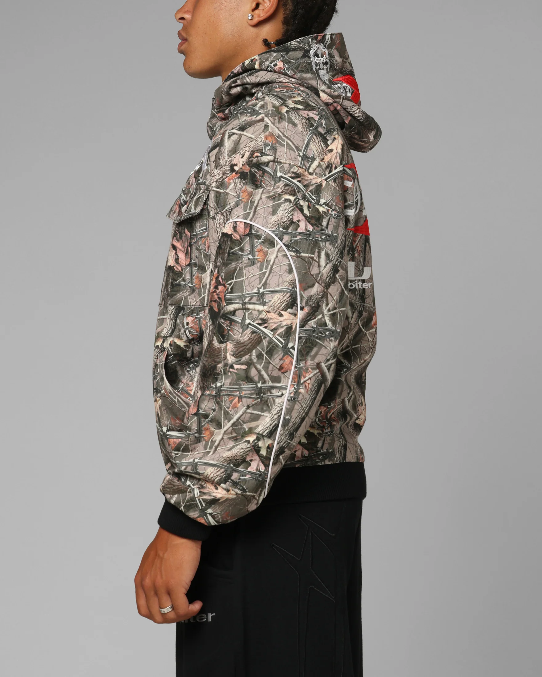 Loiter Fracture Hoodie Real Tree Camo - Image 6