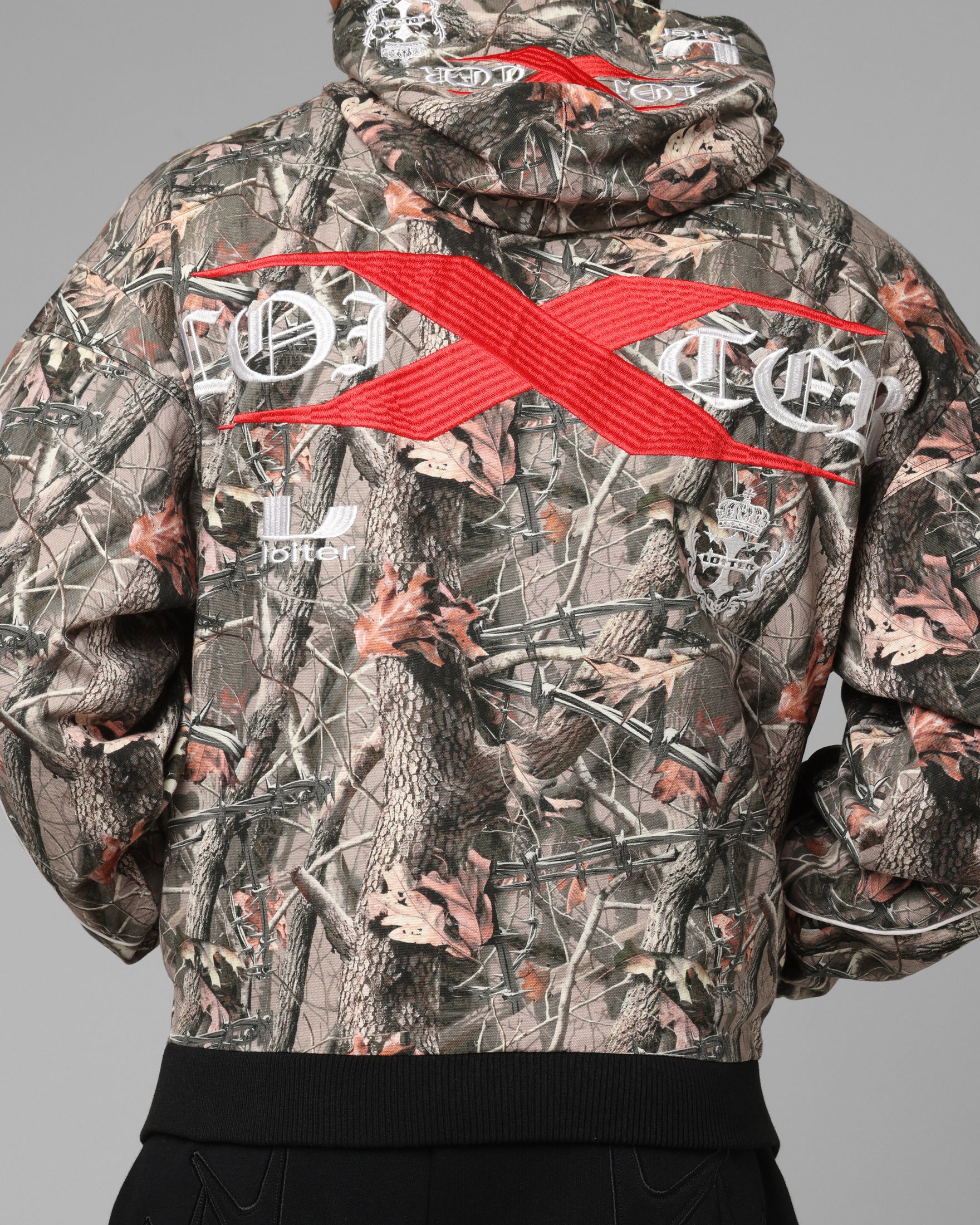 Loiter Fracture Hoodie Real Tree Camo - Image 8
