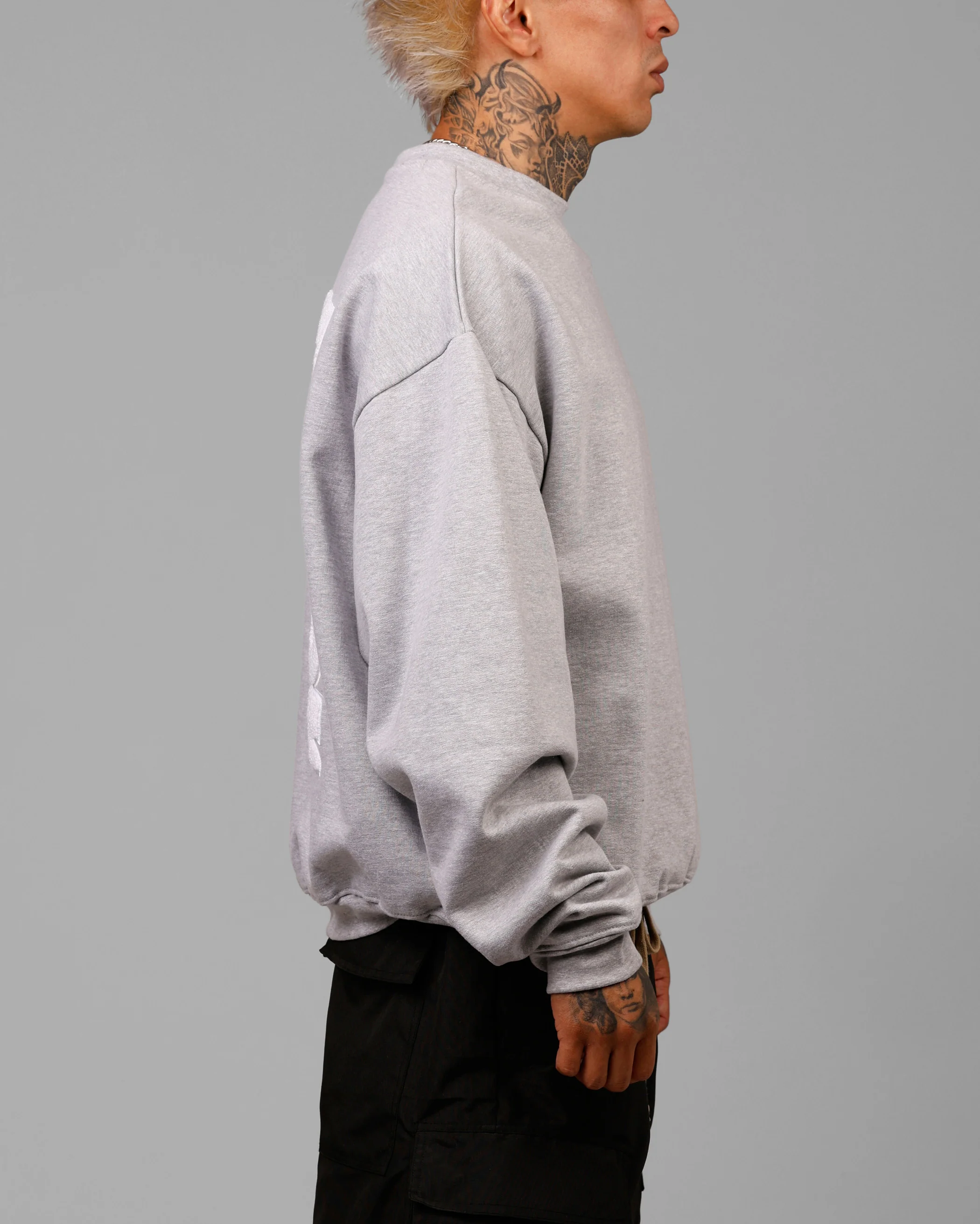 Freeway Crewneck Grey Marle - Image 4