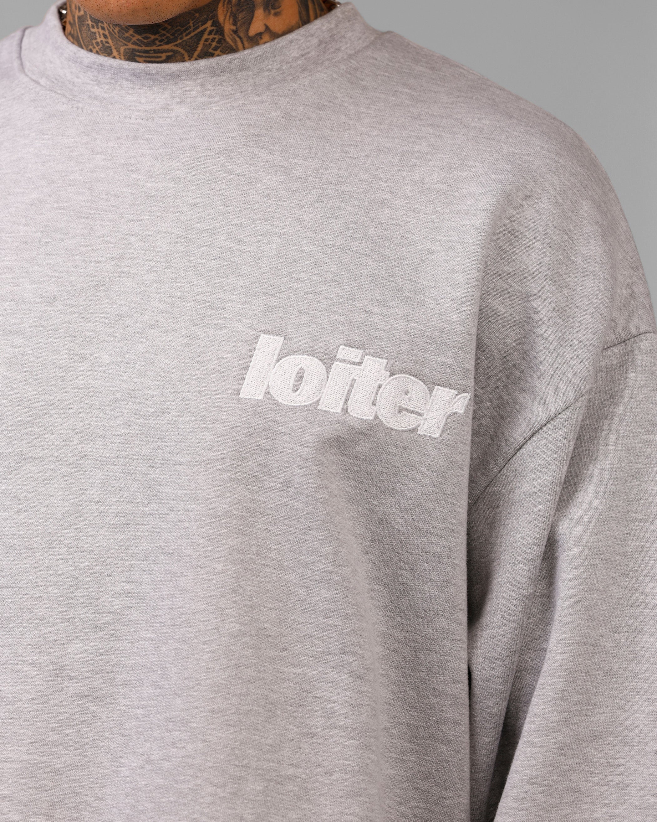 Freeway Crewneck Grey Marle - Image 7