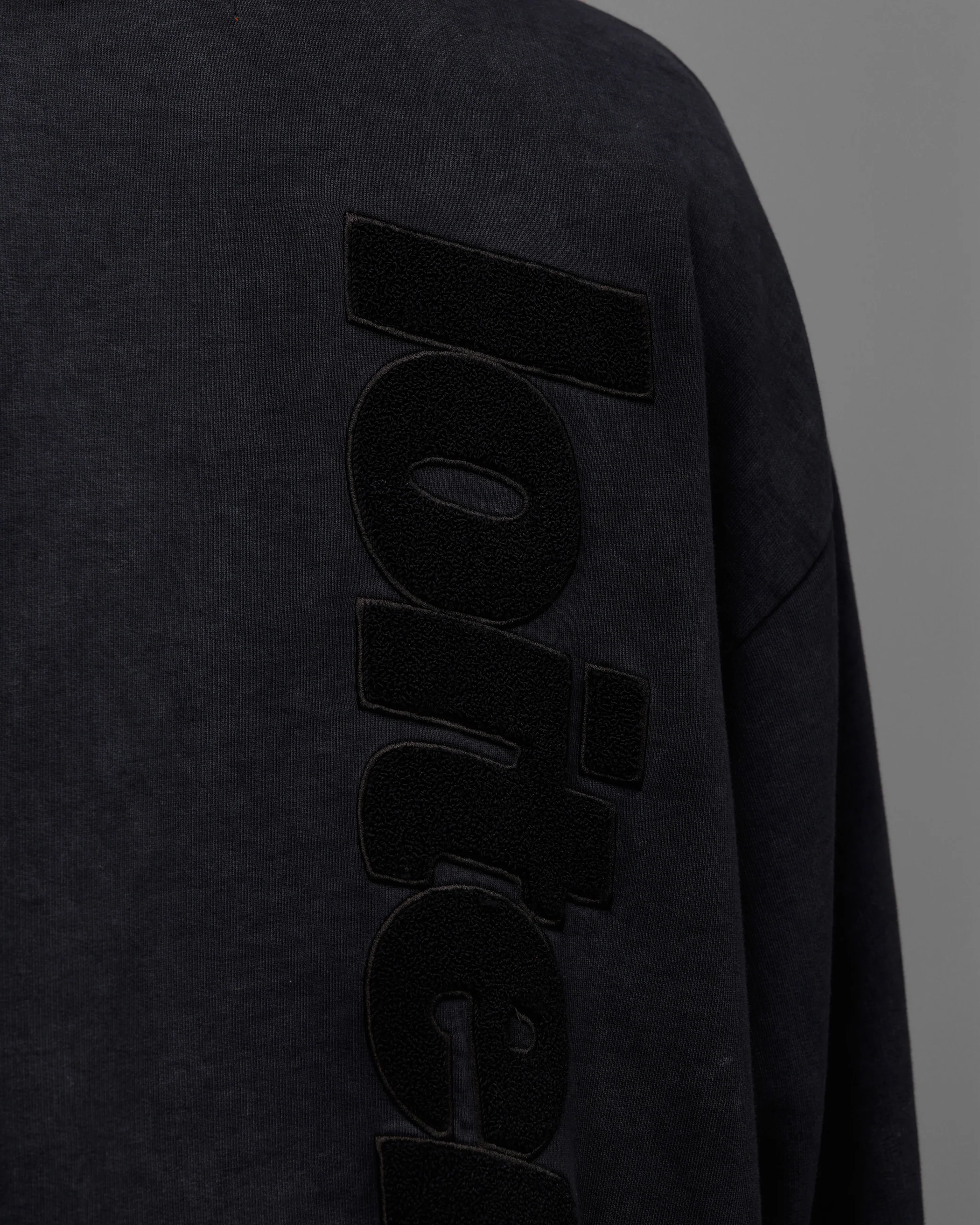 Freeway Crewneck Washed Black - Image 8