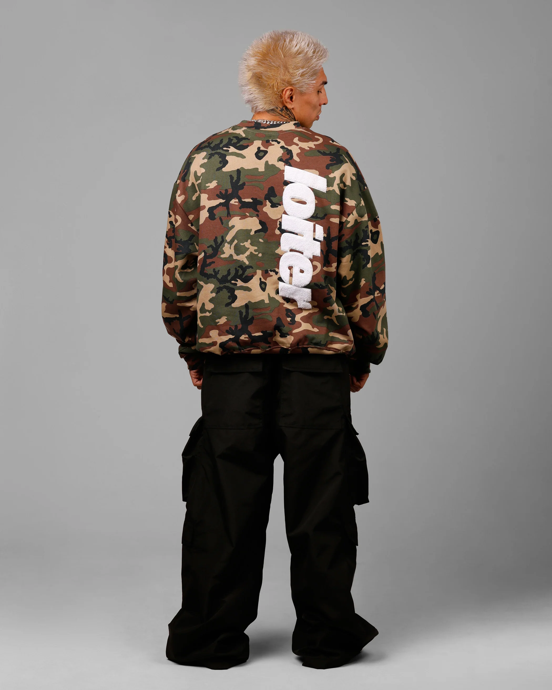 Freeway Crewneck Woodland Camo - Image 4