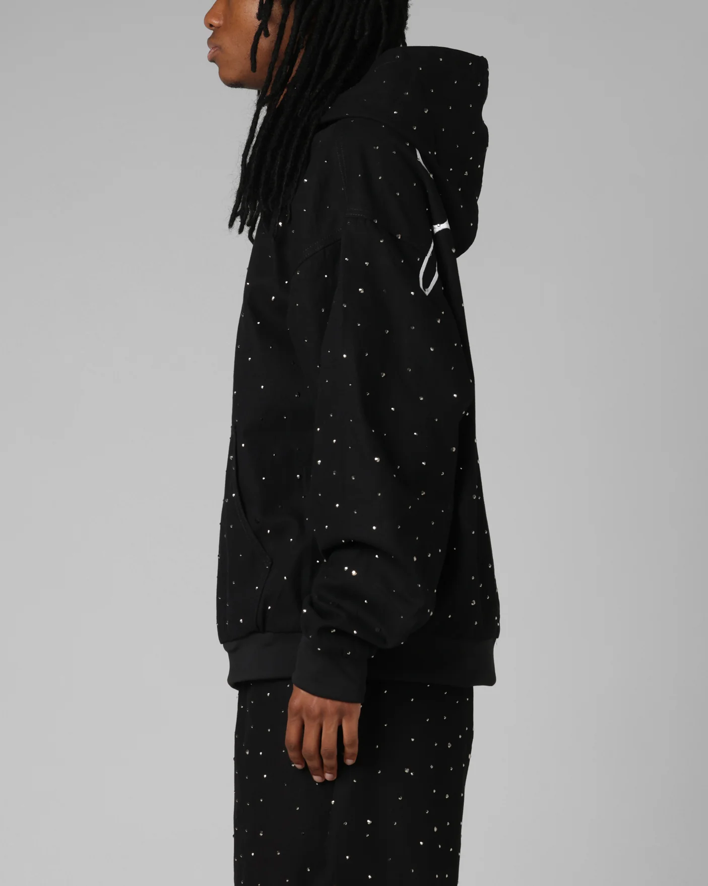 Loiter Hail Storm Premium Hoodie Black - Image 5