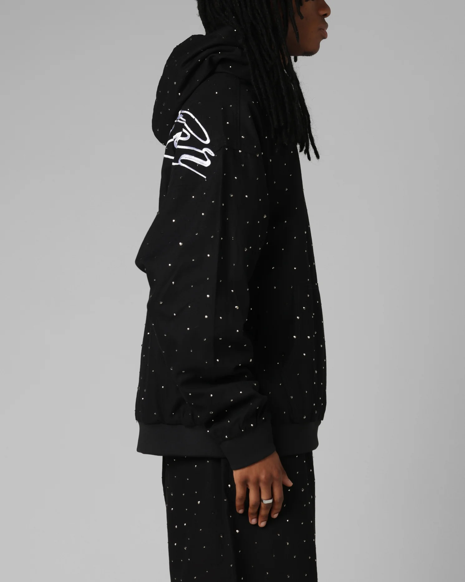 Loiter Hail Storm Premium Hoodie Black - Image 6